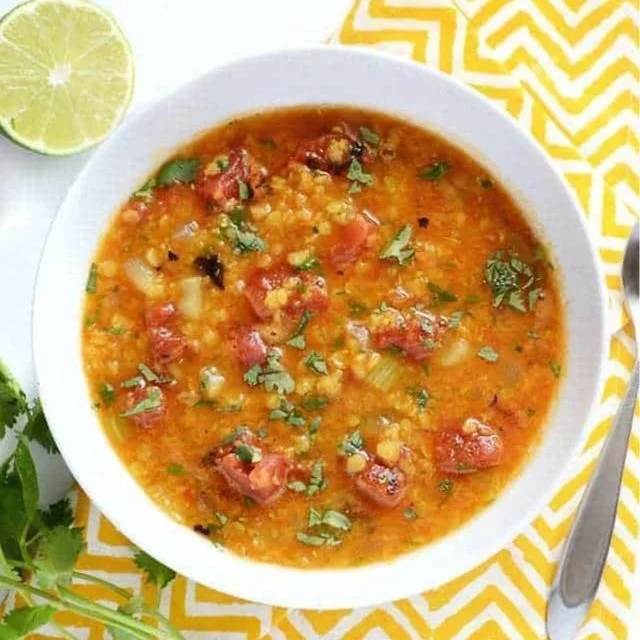 MEXICAN RED LENTIL STEW