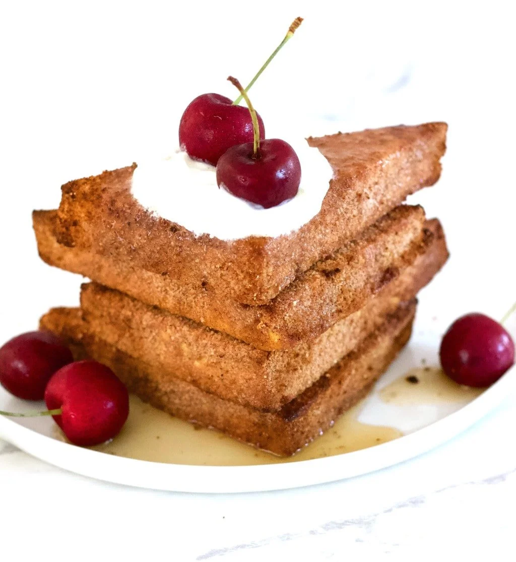 AIR-FRYER VEGAN FRENCH ‘TOAST’