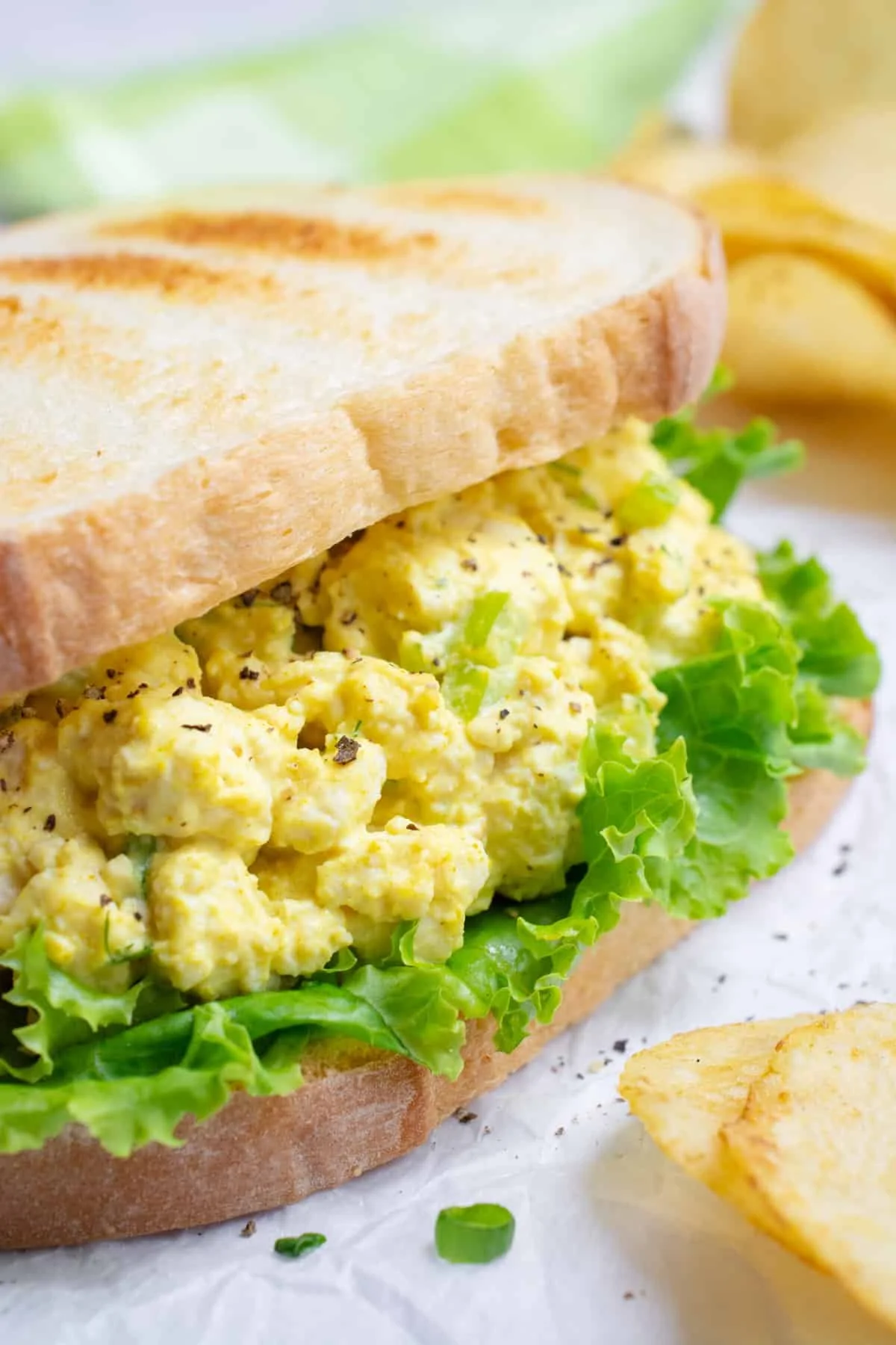 vegan egg salad sandwich