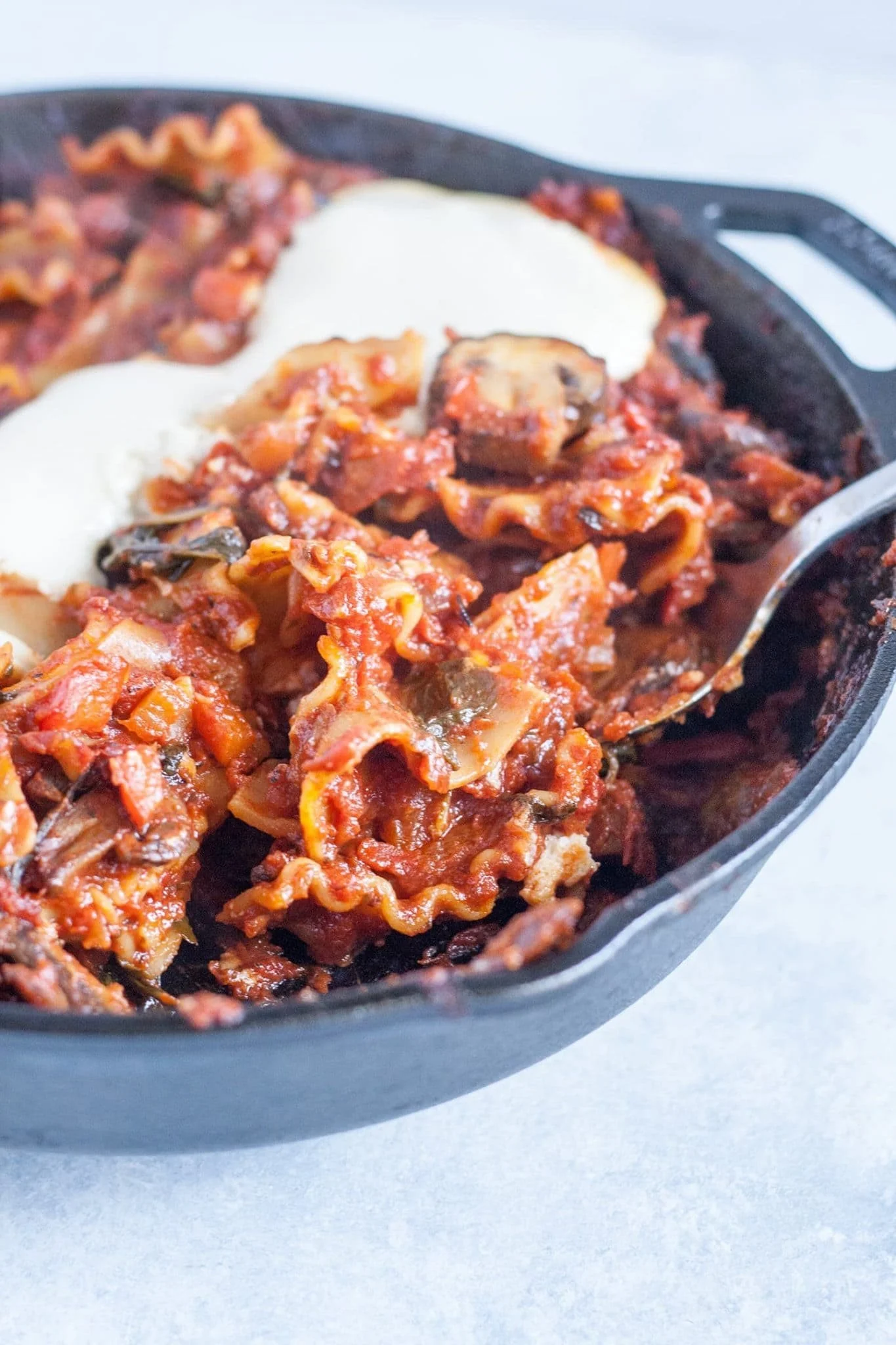 VEGAN SKILLET LASAGNA