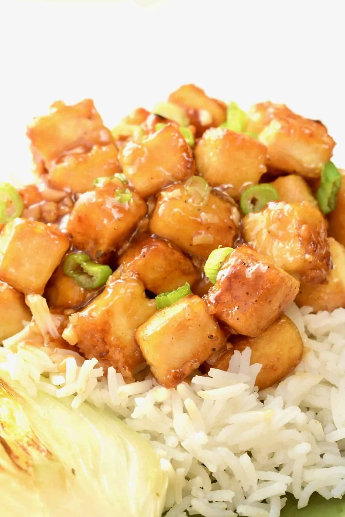 STICKY LEMON TOFU