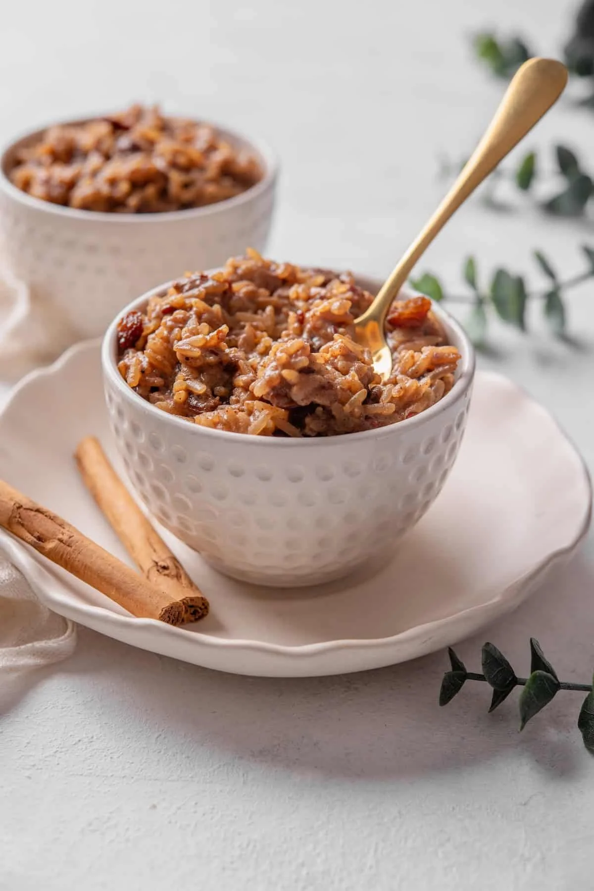 SLOW COOKER RICE PUDDING