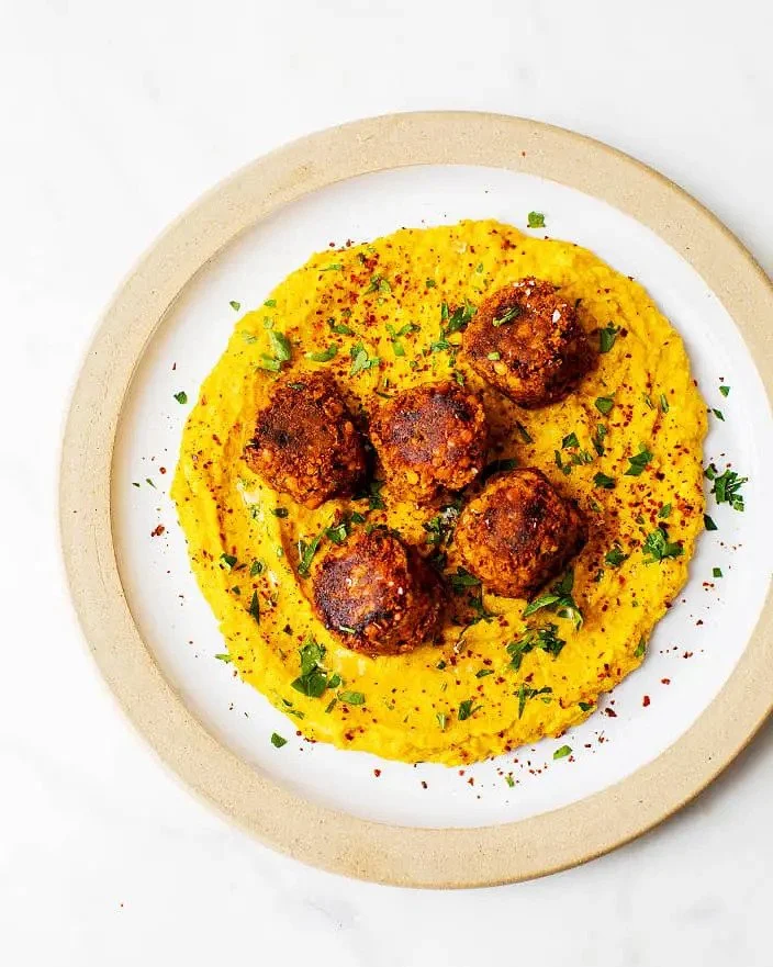 EASY RED LENTIL MEATBALLS