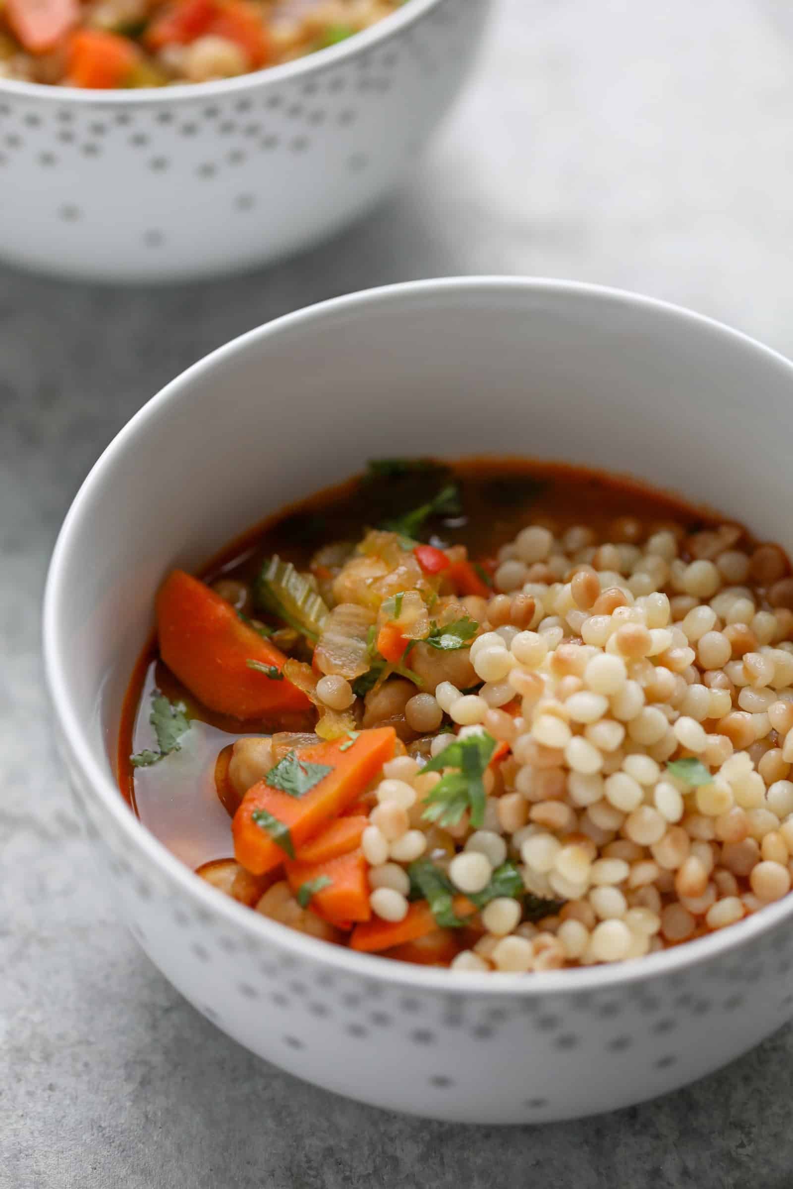 CHICKPEA HARISSA SOUP