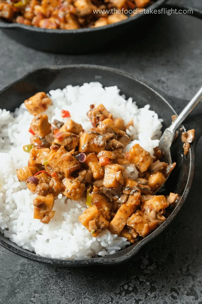 FILIPINO CRISPY TOFU SISIG