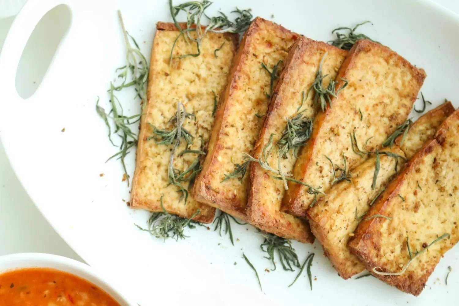 za'atar spiced tofu