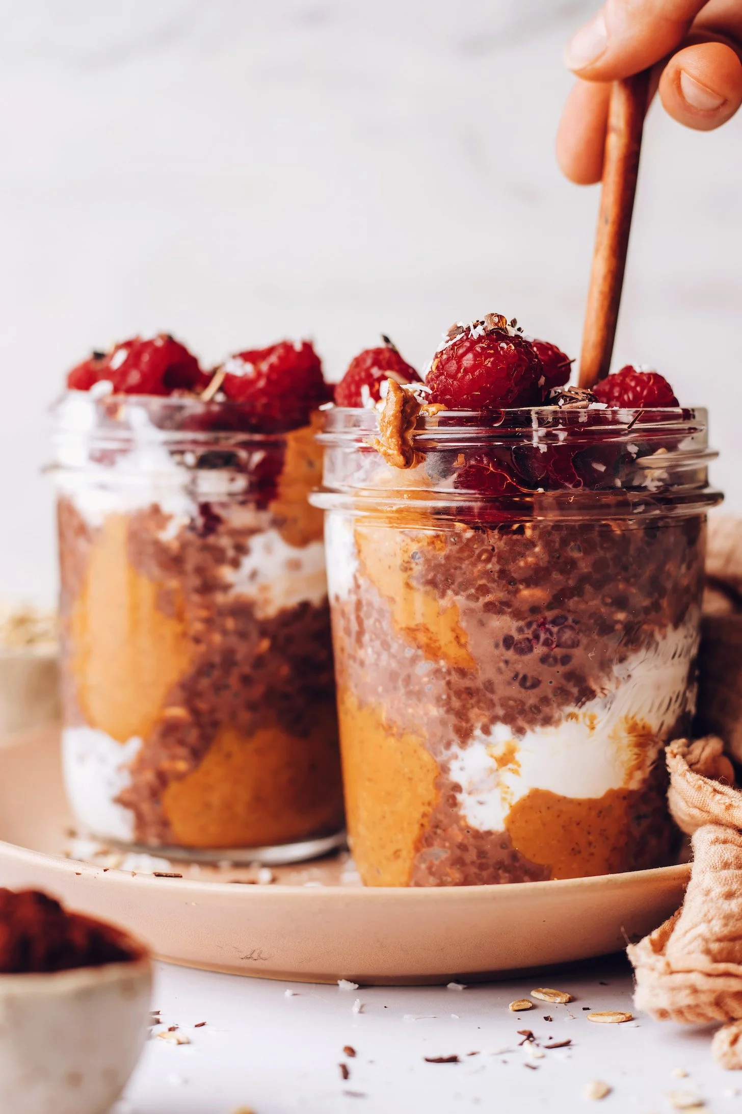 DECADENT CHOCOLATE OVERNIGHT OATS