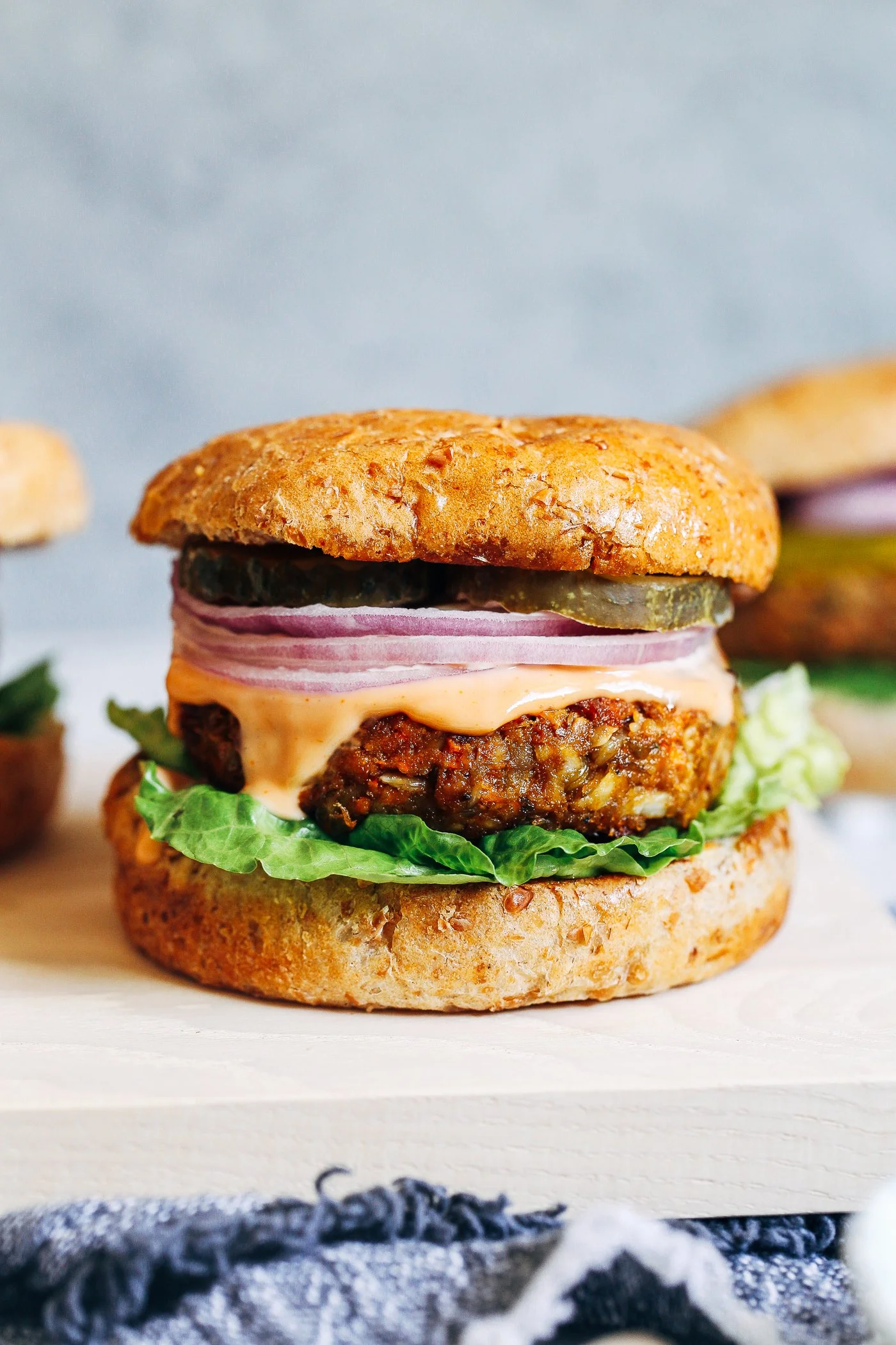CLASSIC LENTIL BURGERS