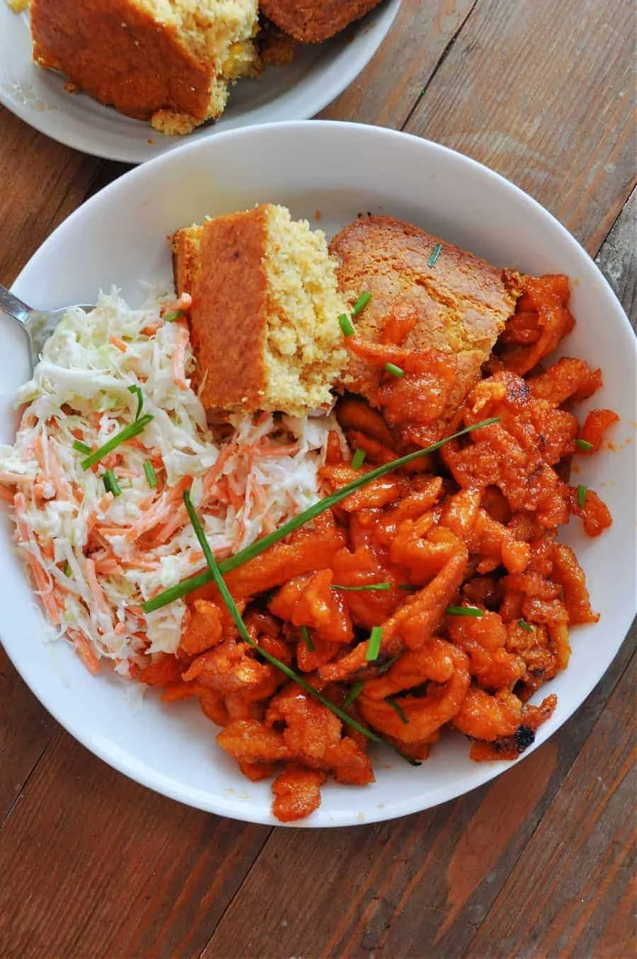 VEGAN CRISPY HOT “HONEY” SOY CURLS