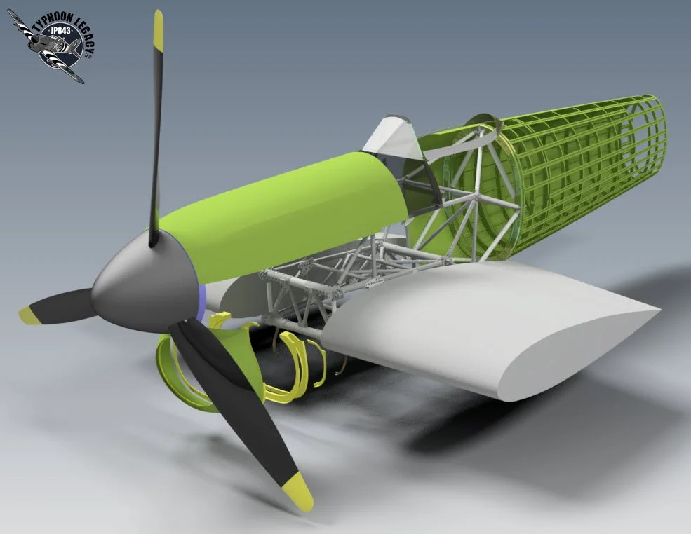 Completed scan files converted to solid models