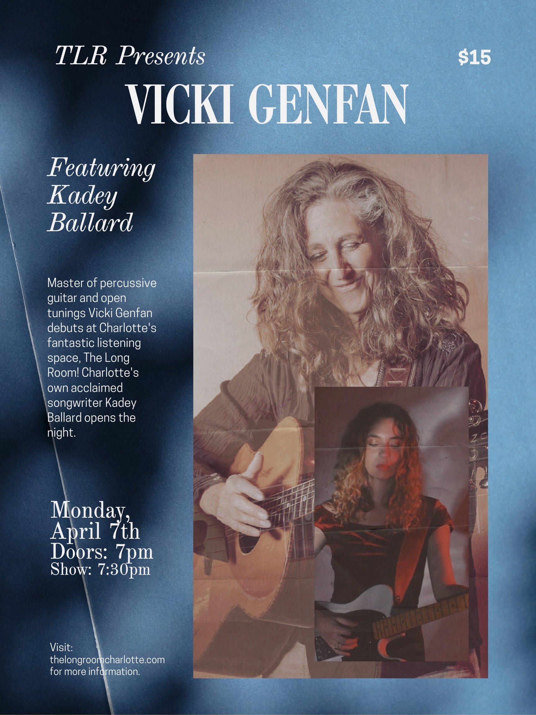 The Long Room Presents: Vicki Genfan & Kadey Ballard