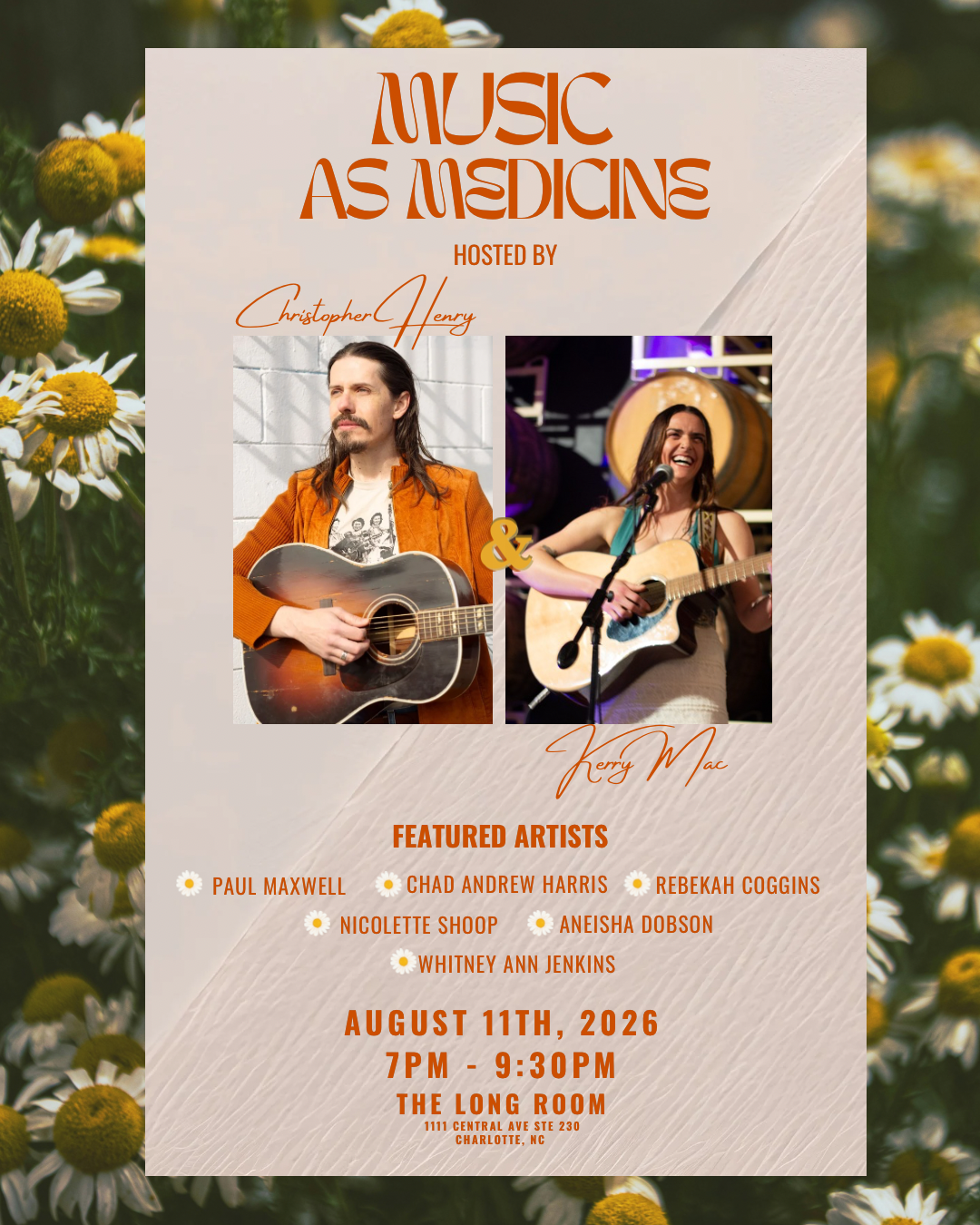 Music As Medicine - A Community Gathering of Song, Icaro, & Plant Wisdom