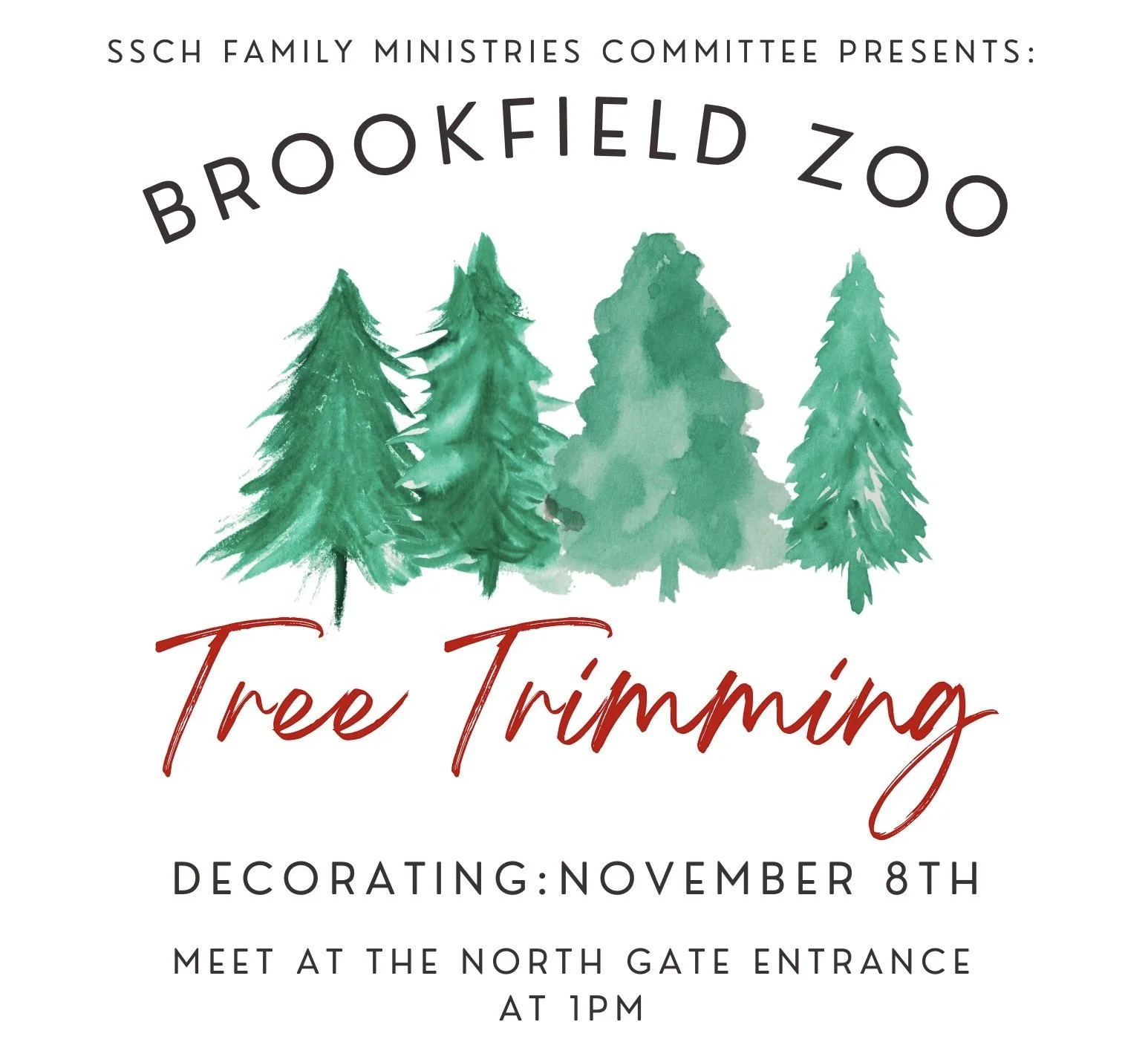 Annual Tree Trim Event at Brookfield Zoo