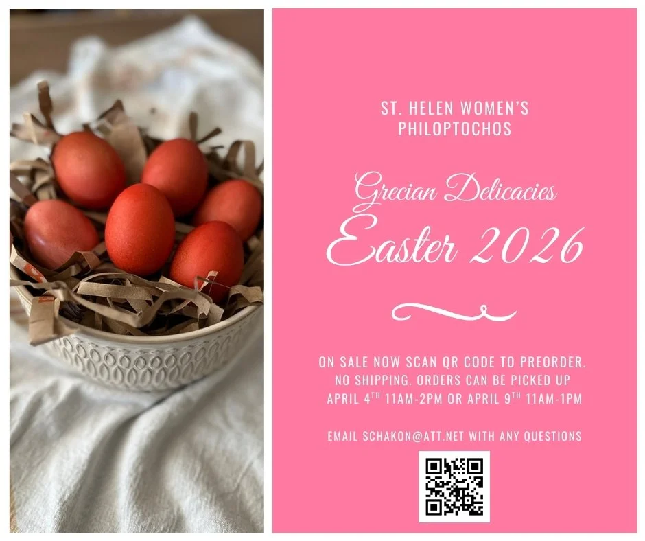 St. Helen Women's Philoptochos Easter Bake SALE