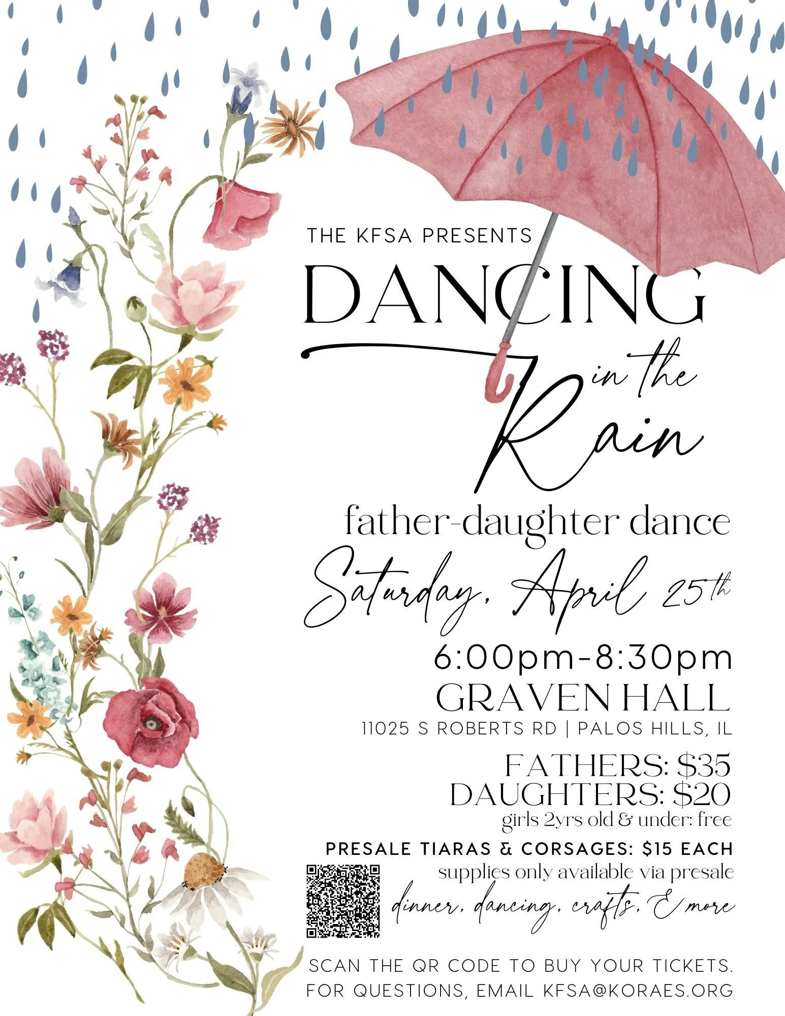 Dancing in the Rain: Father ~ Daughter Dance