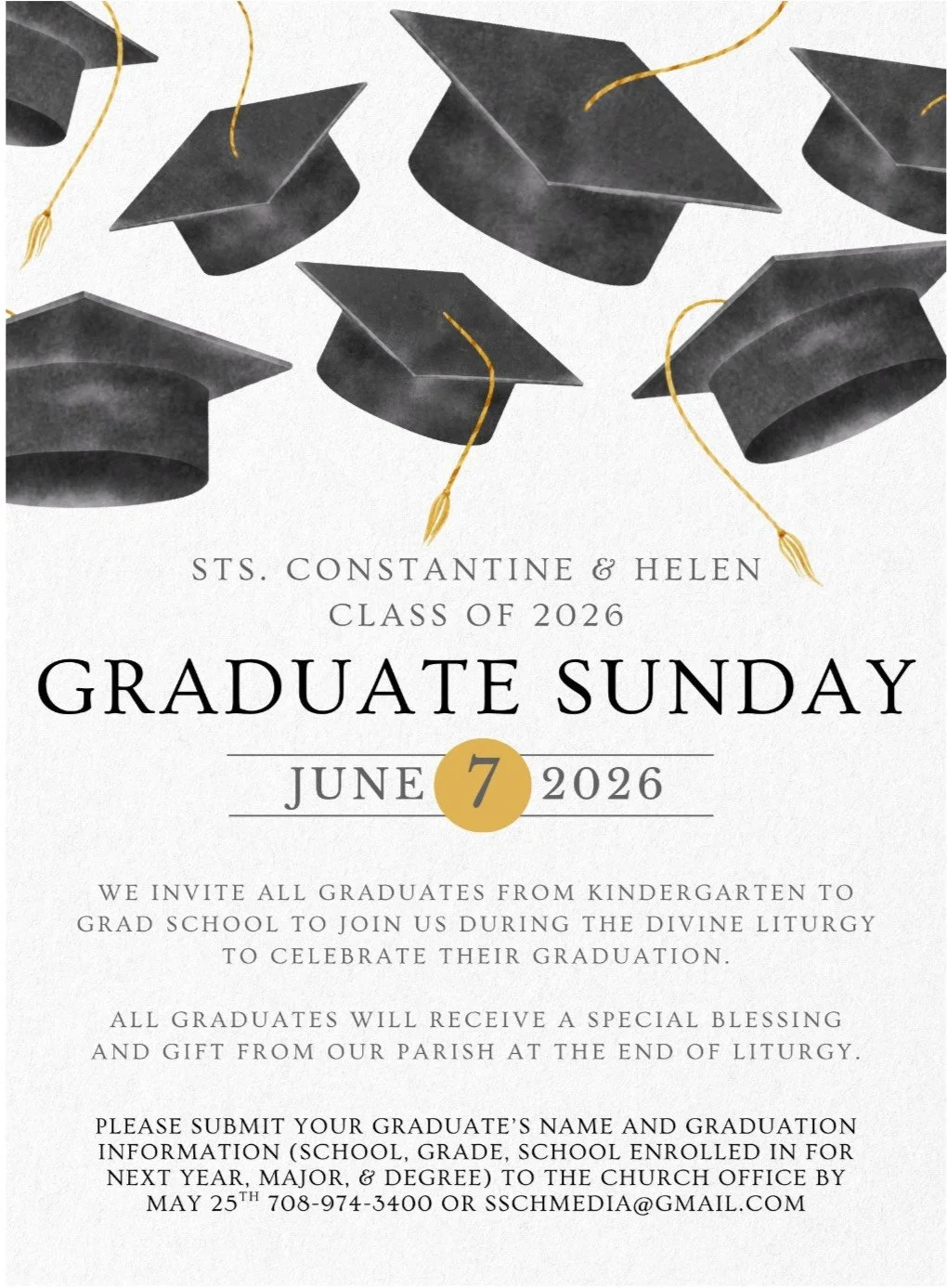 Graduate Sunday 
