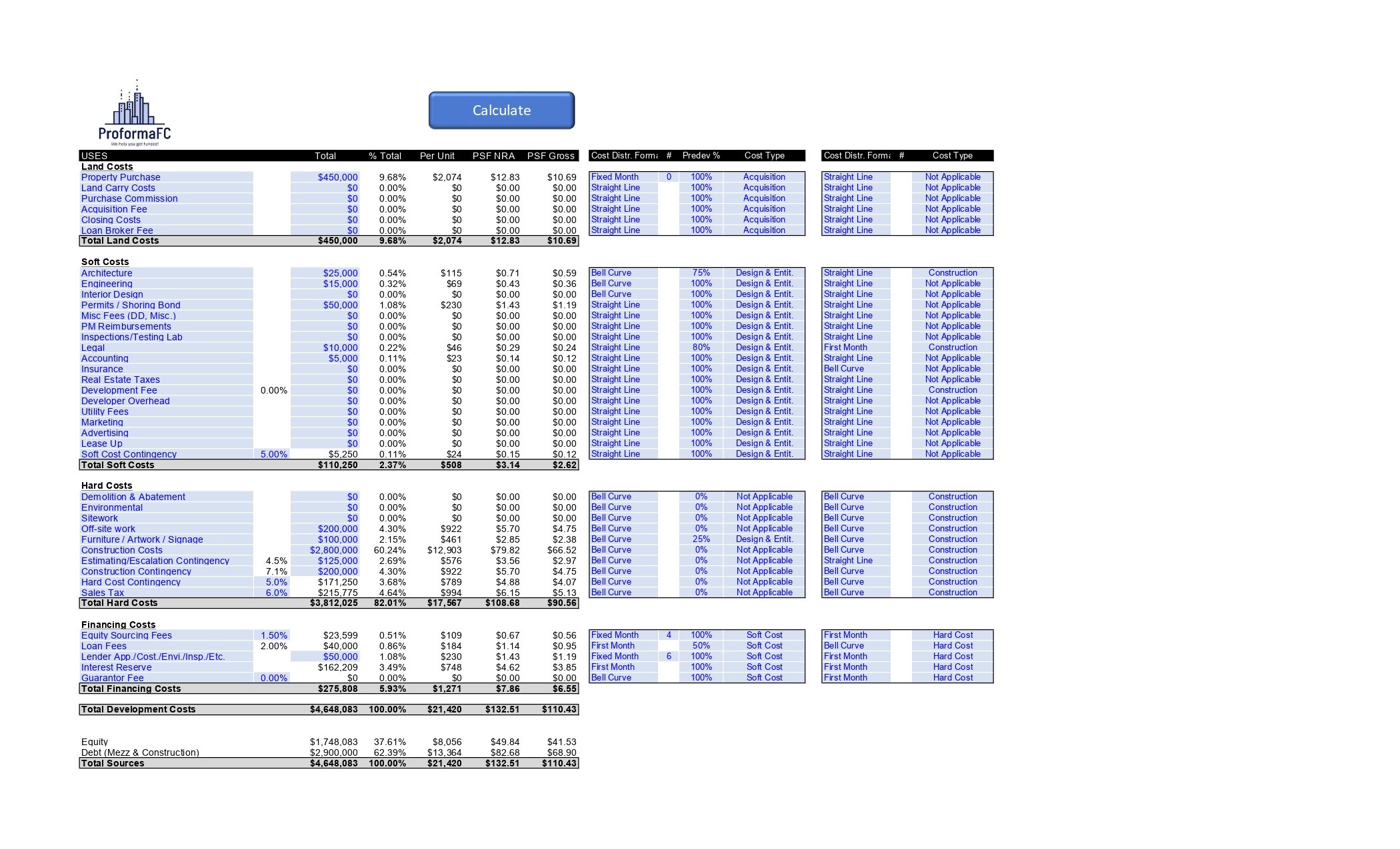 Self Storage Development Model - Budget.jpg