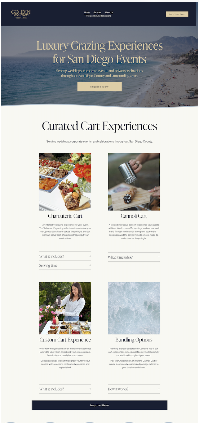 golden reserve - squarespace