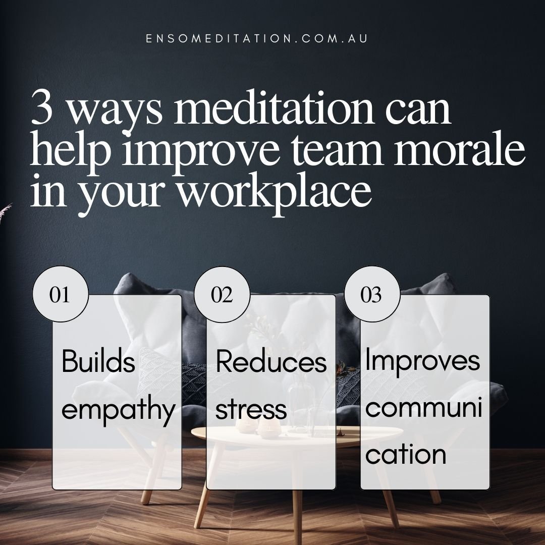 Ever wondered how to boost the vibes at work without turning to another coffee run? 🤔 Here&rsquo;s a not-so-secret tip: Meditation. 

Yep, it&rsquo;s not just for solo zen moments; it&rsquo;s a game-changer for teams too! Check it out:

Builds Empat