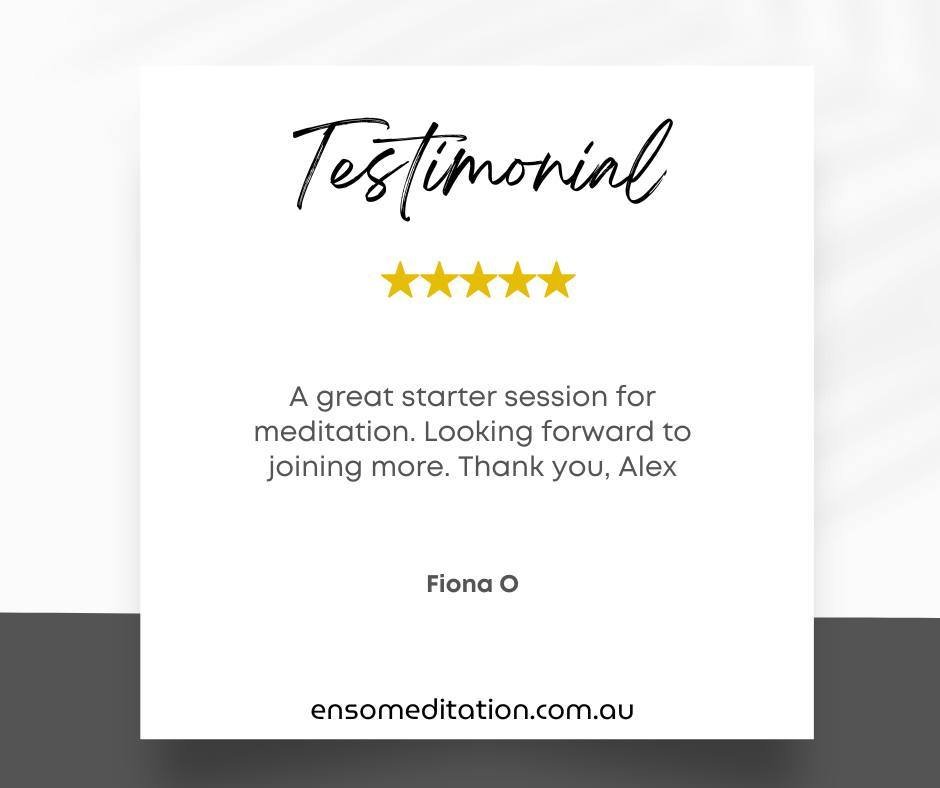 Big thanks to Fiona for sharing her testimonial with us! 

There's a whole community here experiencing the benefits of mindfulness. Don&rsquo;t miss out &ndash; follow Enso Meditation for more real-life stories and check our website for guides and bl