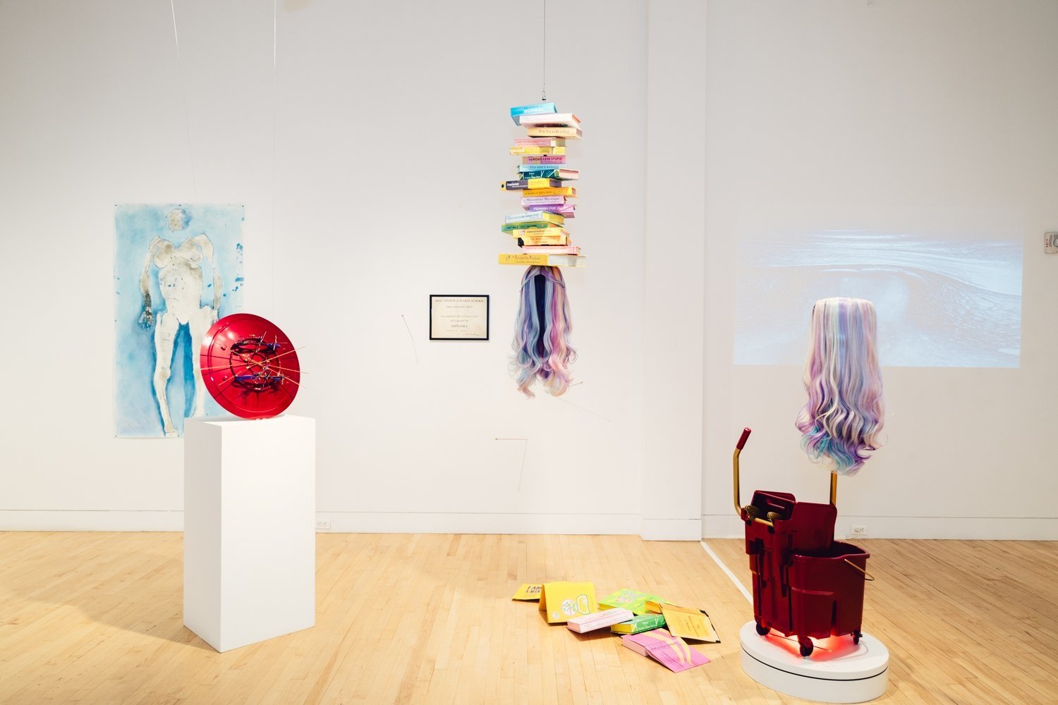 Installation view, "New Ways of Doing Things"