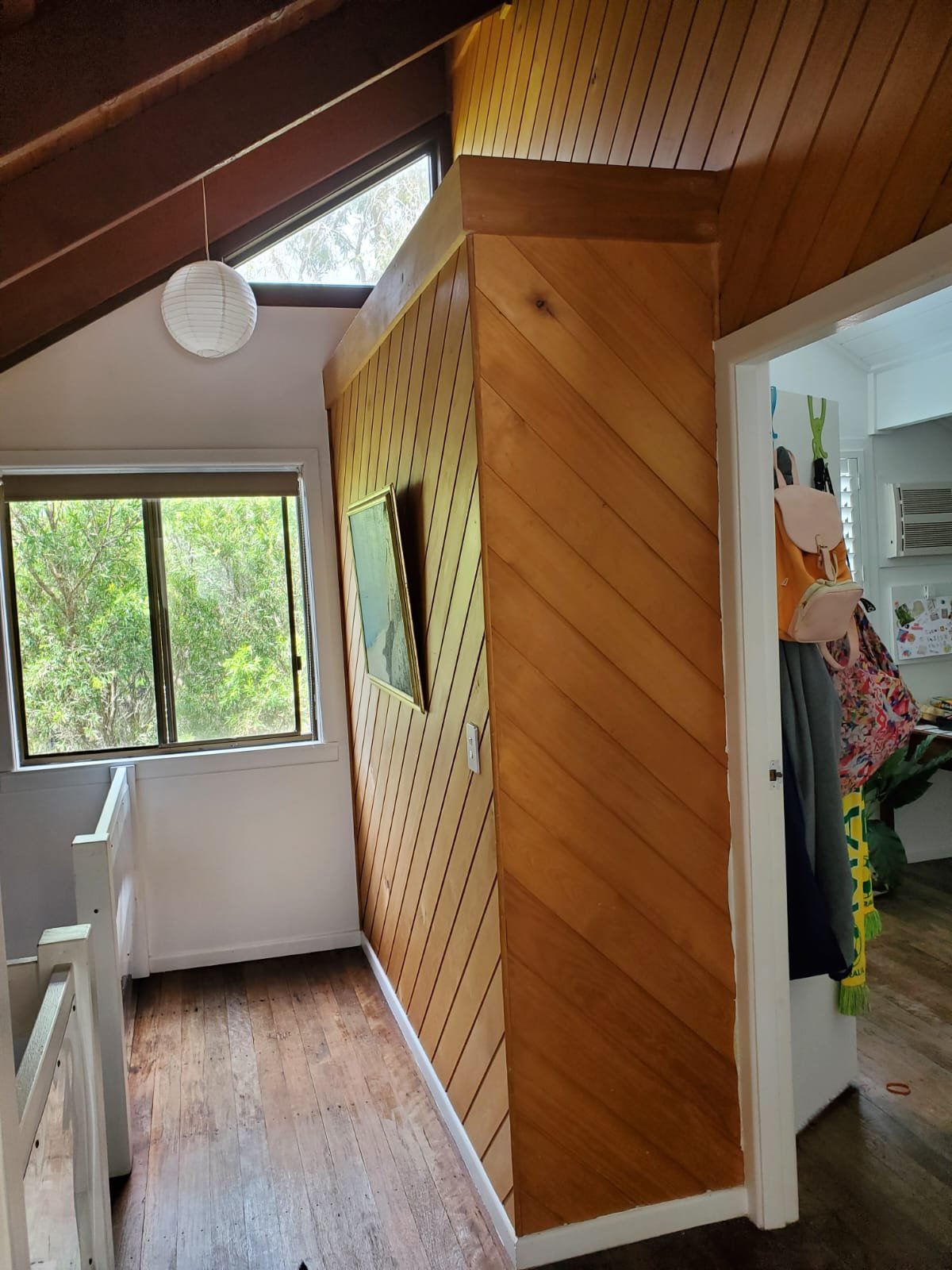 Excavate a built-in-robe to make a study space