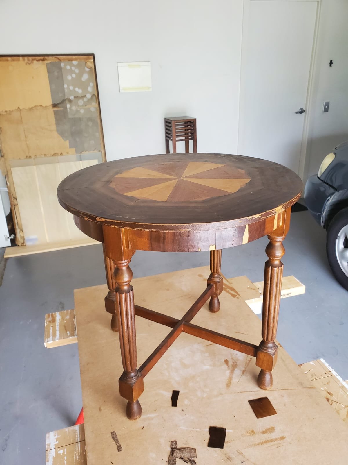 Antique Restoration -before