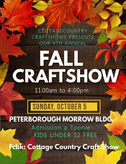 The 4th Annual Cottage Country Fall Craft Show