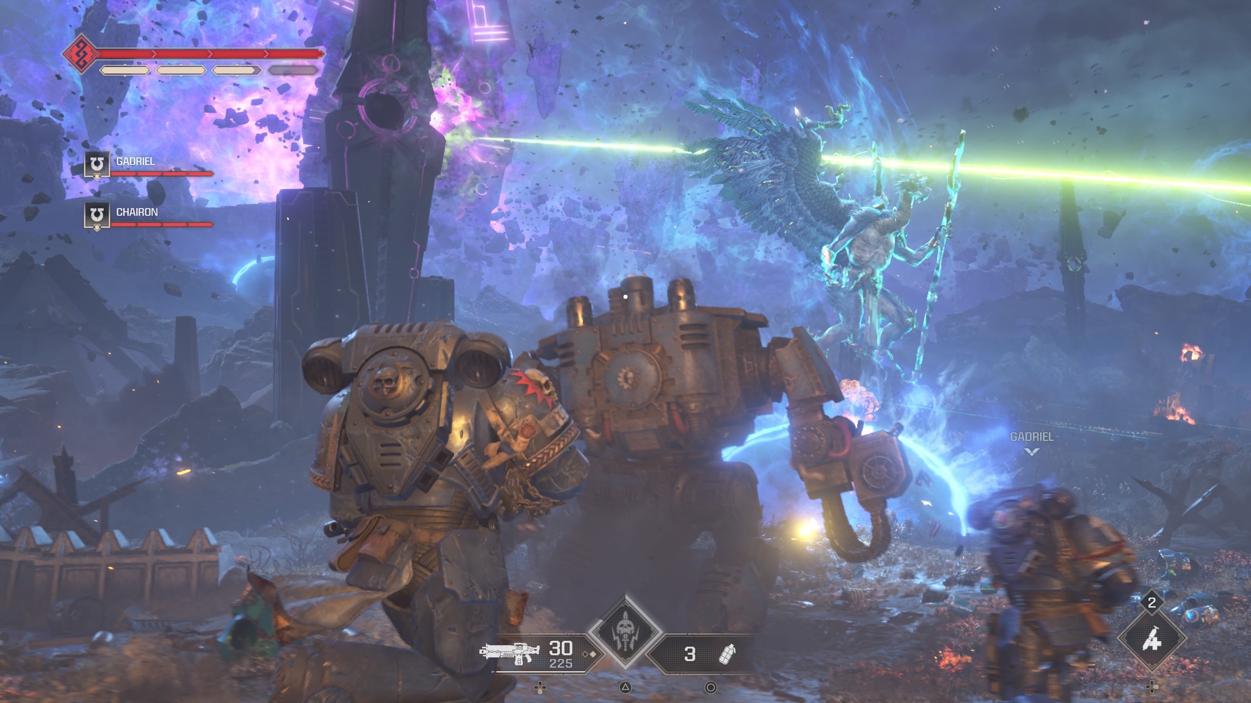 495 Words About: Valtus and Chaos in Space Marine 2