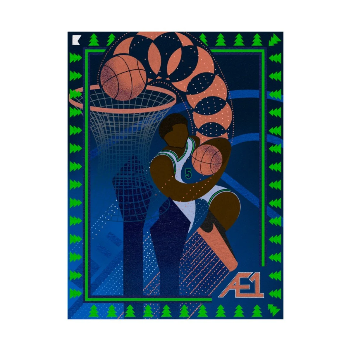Timberwolves Anthony Edwards Poster