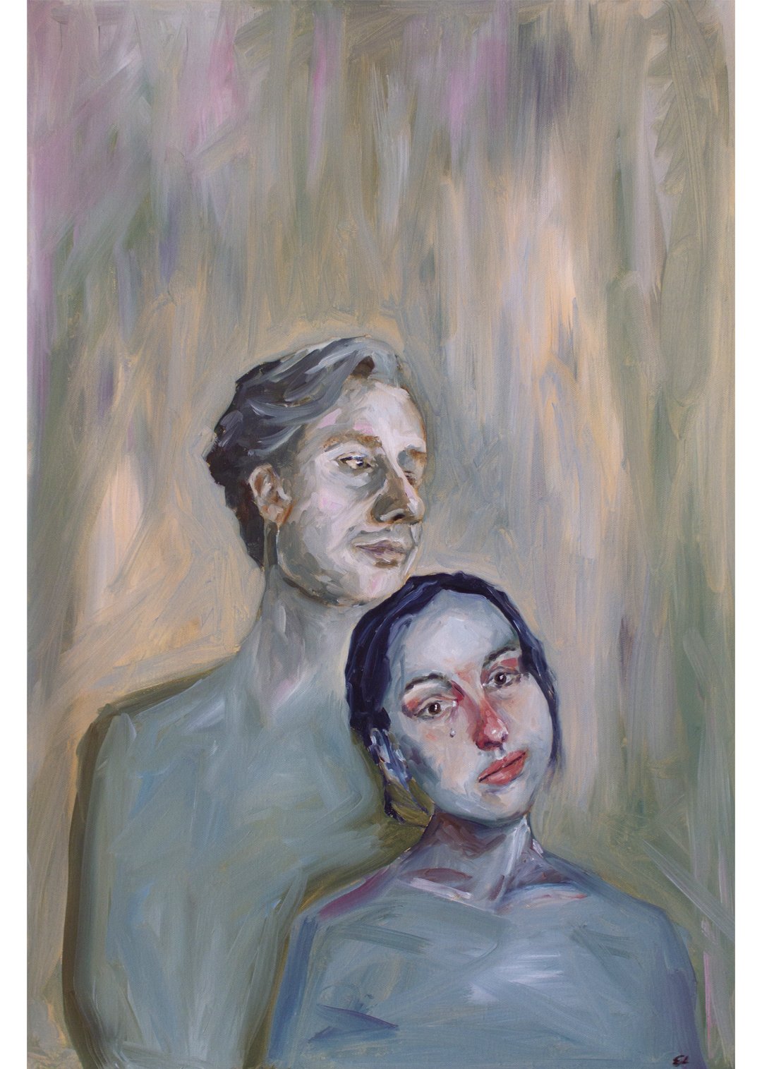 Alone, Together. Oil on Canvas, 2023.