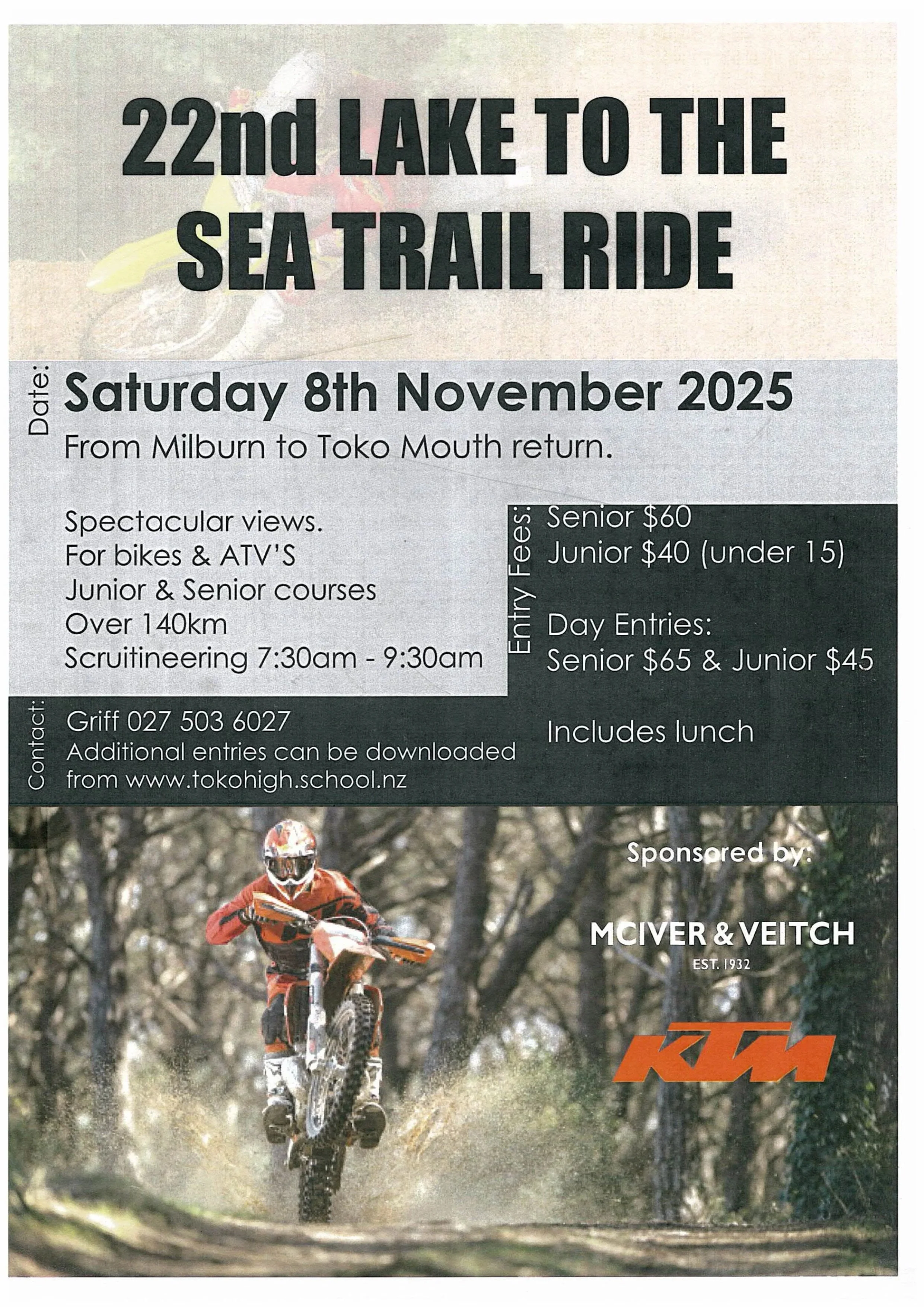 McIver and Veitch Lake to the Sea Trailride