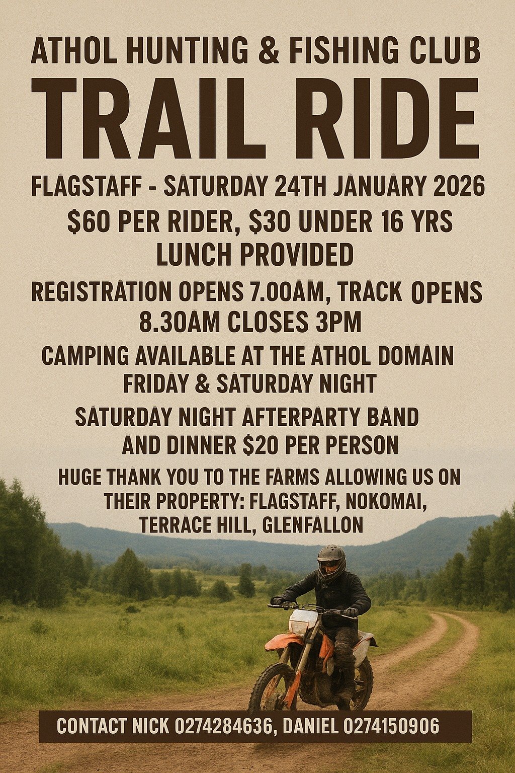 Athol Hunting and Fishing Club Trail Ride