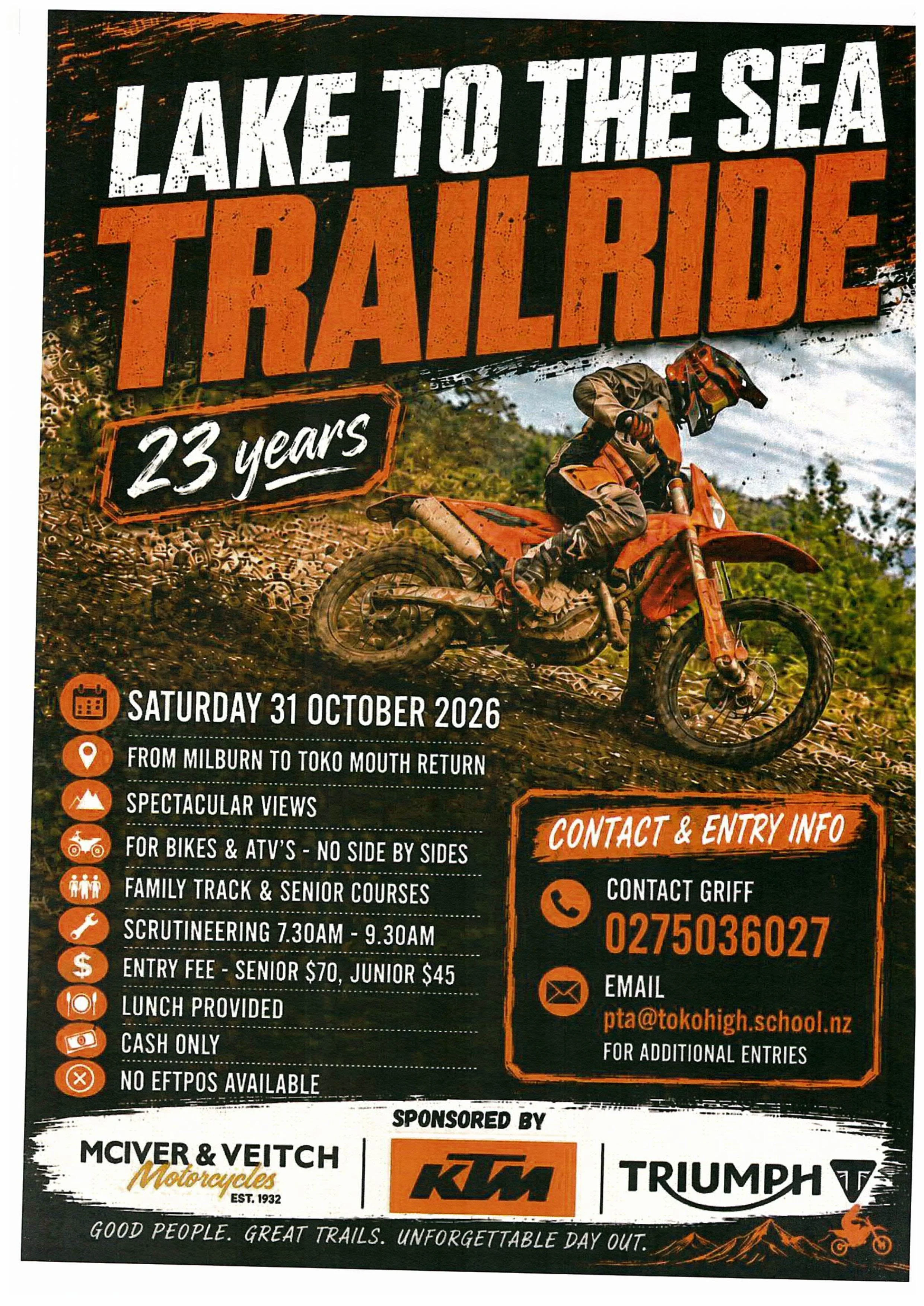 Lake to the Sea Trail Ride