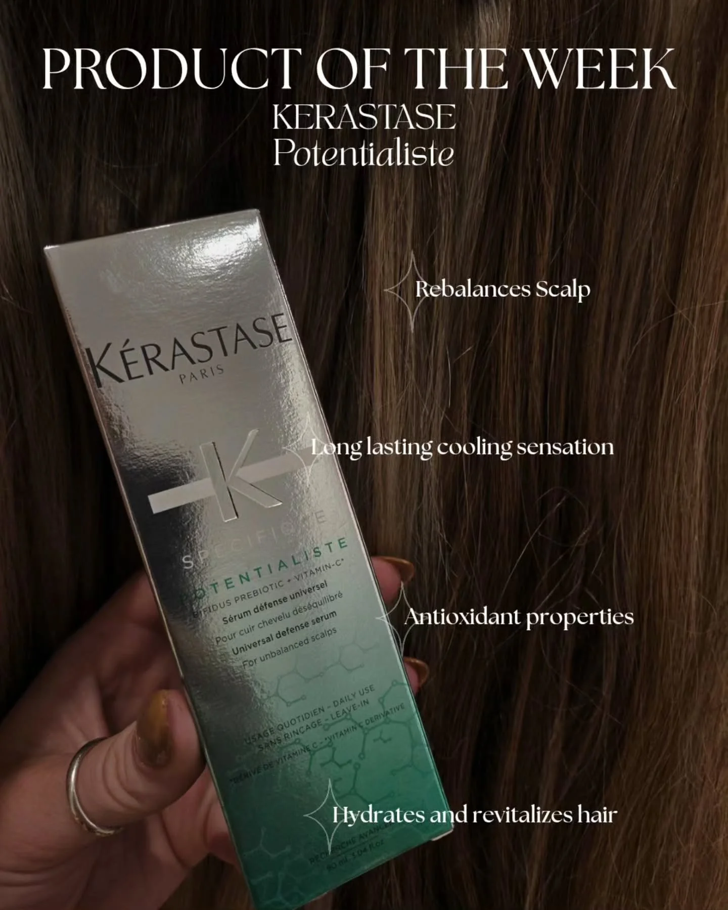 Like skincare for your face &mdash; cooling, refreshing, and totally obsessed with keeping things balanced so your hair can live its best life✨

Think of it as a daily serum for your scalp, packed with prebiotics to keep things healthy from the root 