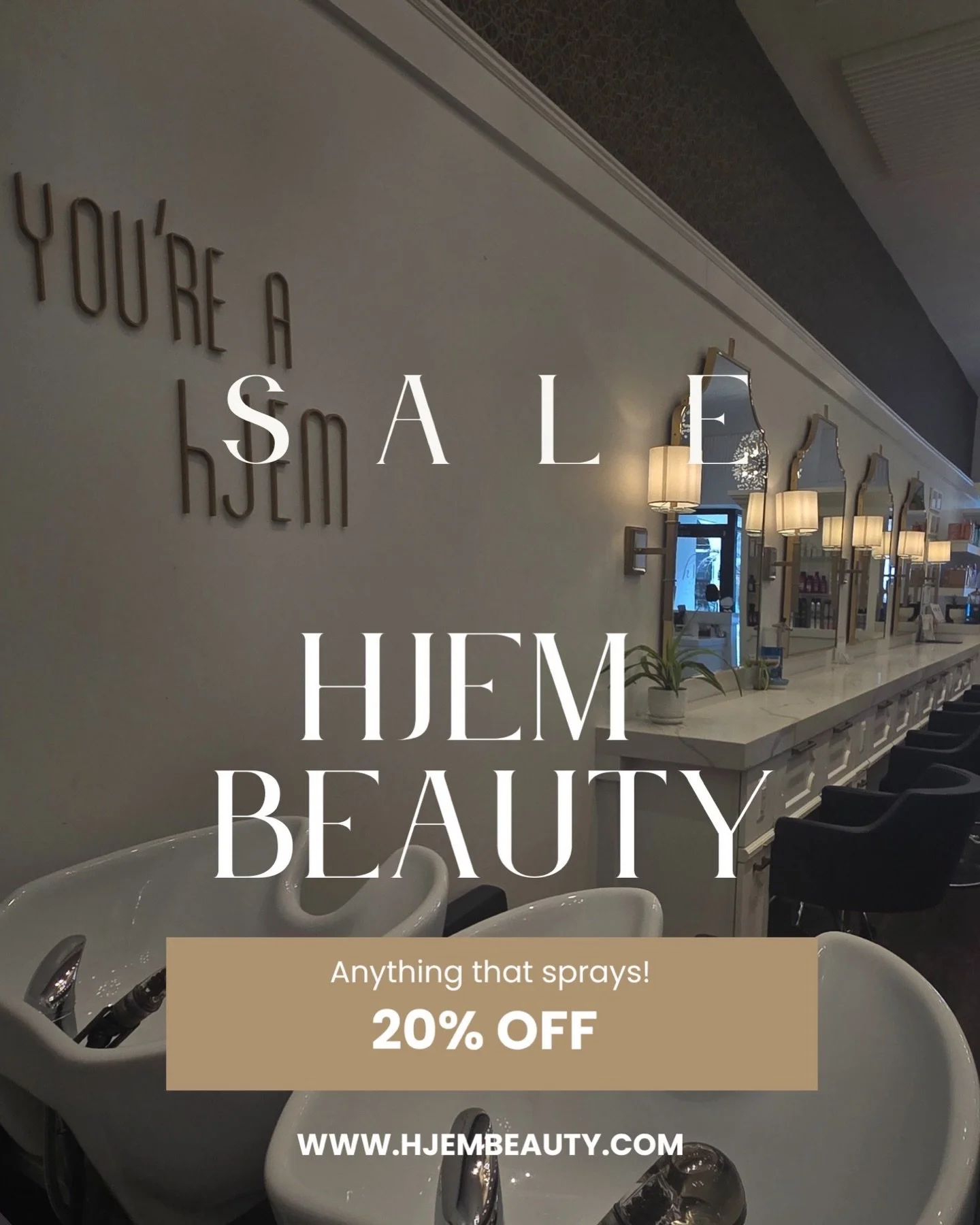 ‼️ We&rsquo;re making it official ‼️
Anything that sprays is 20% OFF 

Your favorite mists, shields, shine sprays, and volumizers.
Available in-salon only 

Small upgrade. Big impact.✨ 

#annarborhairsalons #buylocal #haircare #productsale #sale