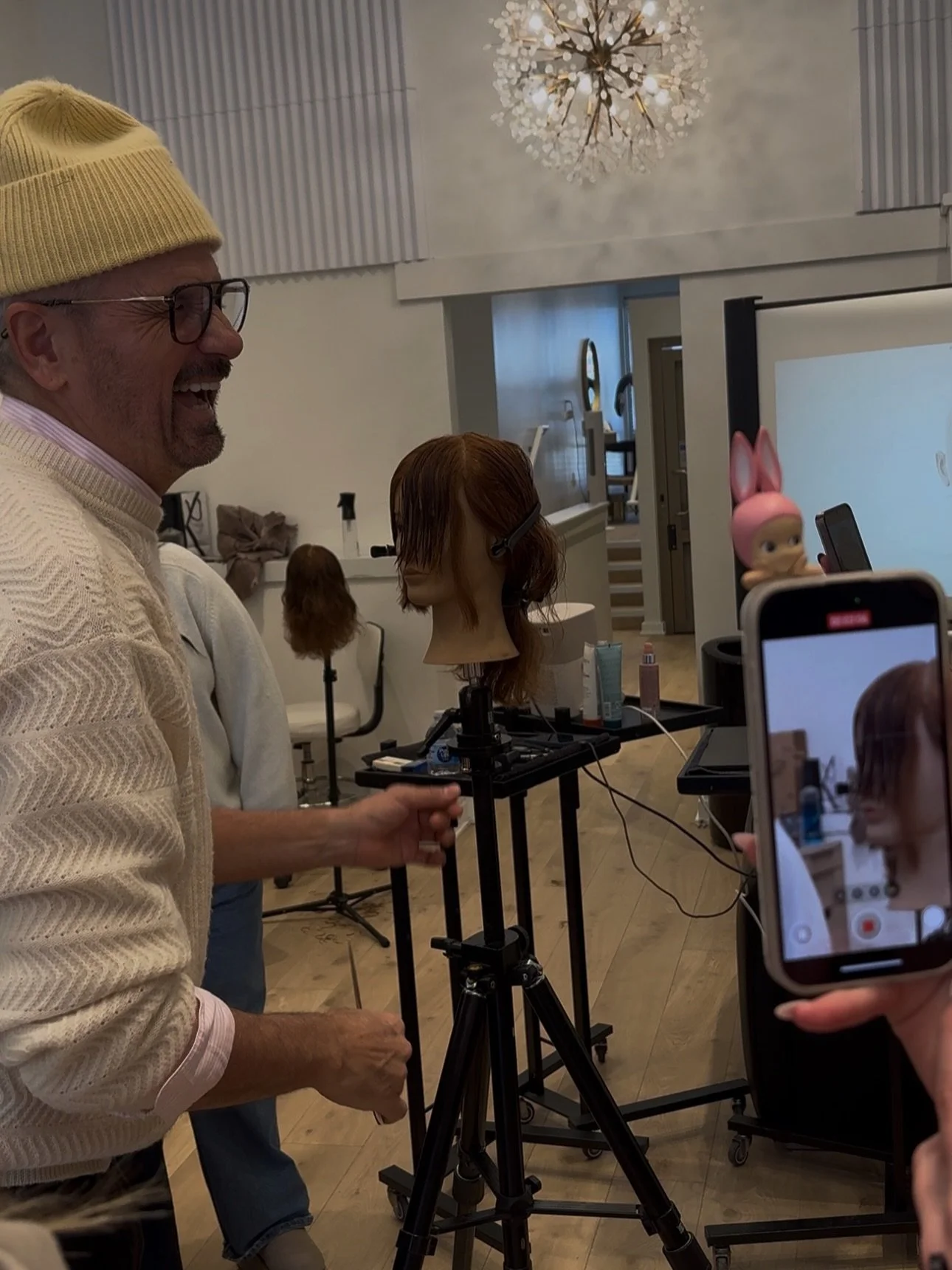 Super Bowl Sunday&hellip; stylist edition 🏈

Game plan: sharpen skills, learn from the best, and stay inspired.

Good stylists create.
Great stylists stay curious 🧐

Spent the day in education with the infamous @travisparkerhair soaking up fresh in