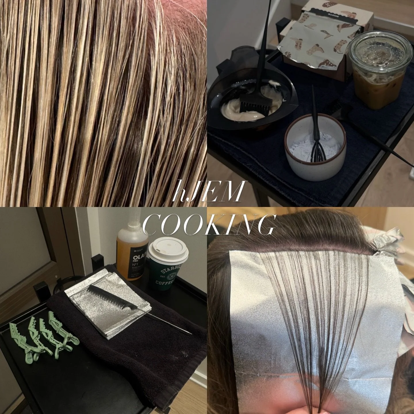 Us cooking 👩&zwj;🍳 Us eating 

#annarborhairstylist #annarborhair #michiganhairstylist #michiganhair #cooked