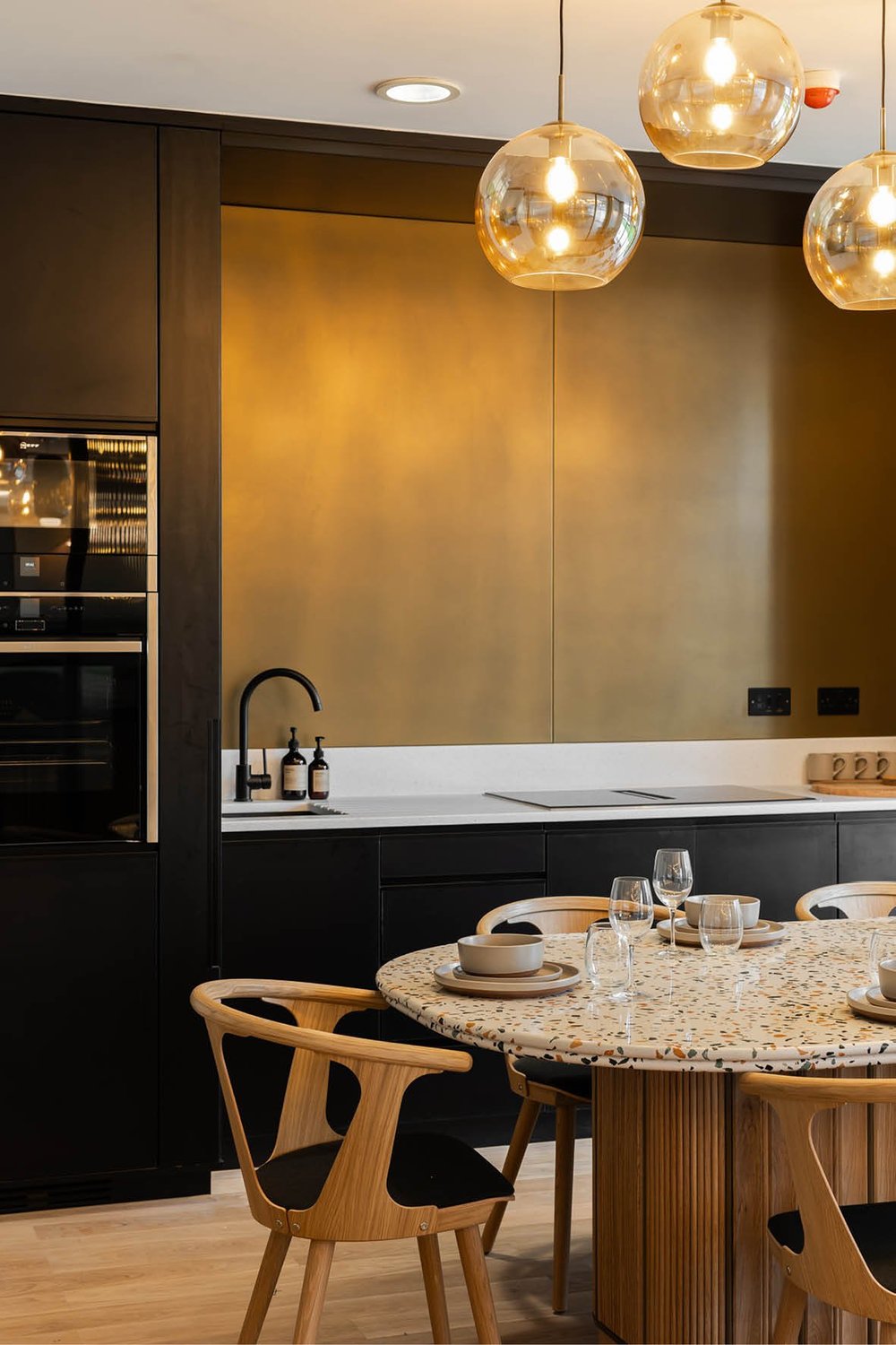 Illustration of Materials Used To Build Green Penthouse Apartments