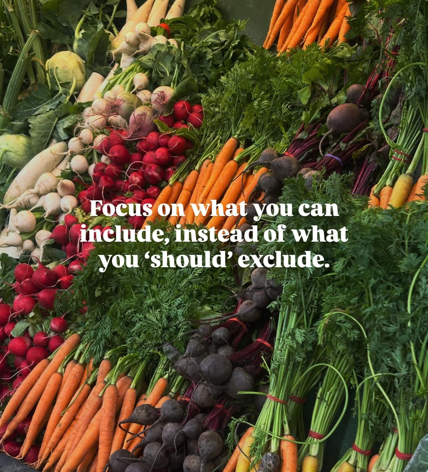 When we go into the festive season focused on what we shouldn&rsquo;t have, it often backfires. Restriction increases cravings, makes treats feel urgent, and leads to eating past comfort.

Switch your mindset. Instead, focus on what you can include, 
