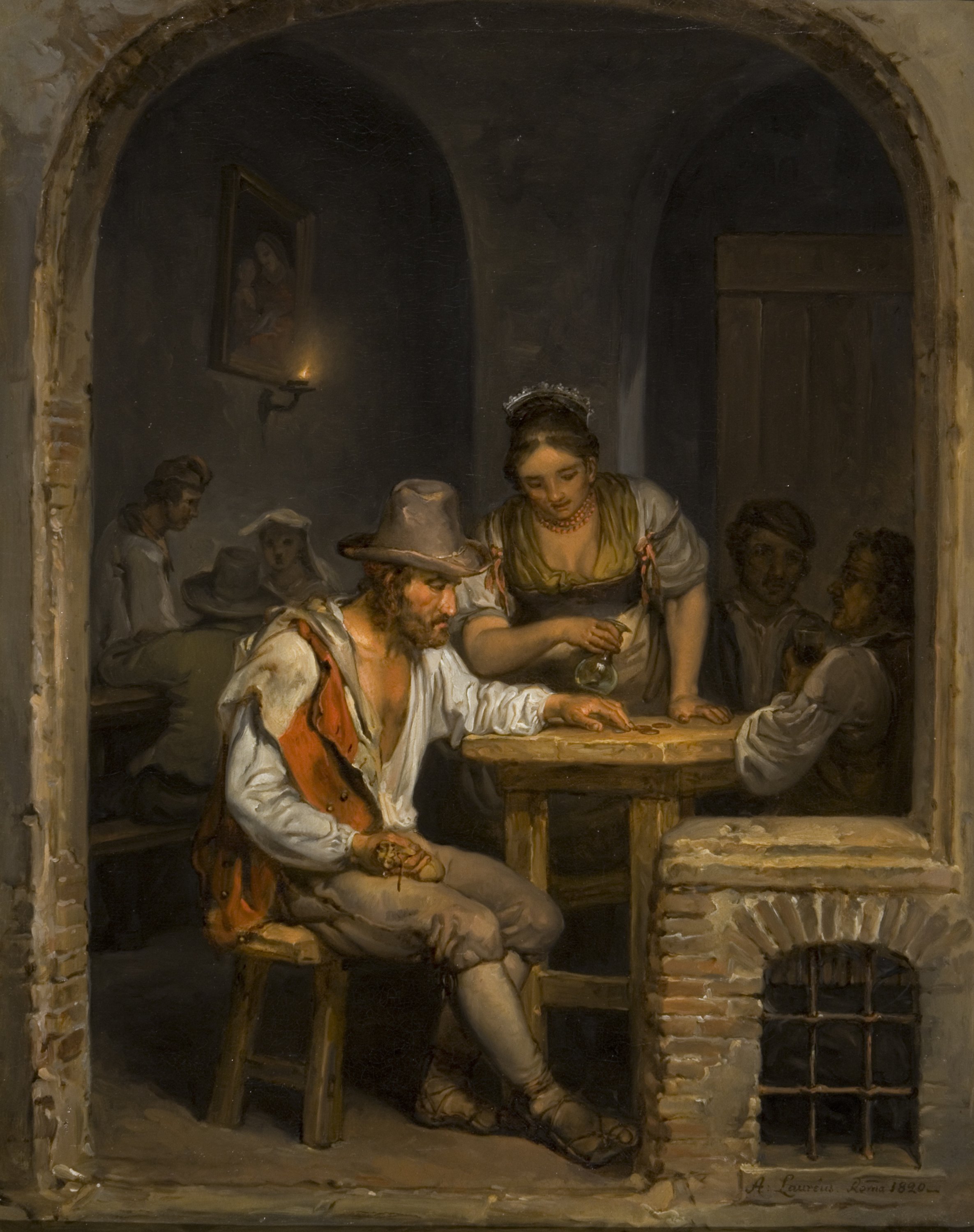 Alexander Laureus - Roman Osteria, 1820.jpeg