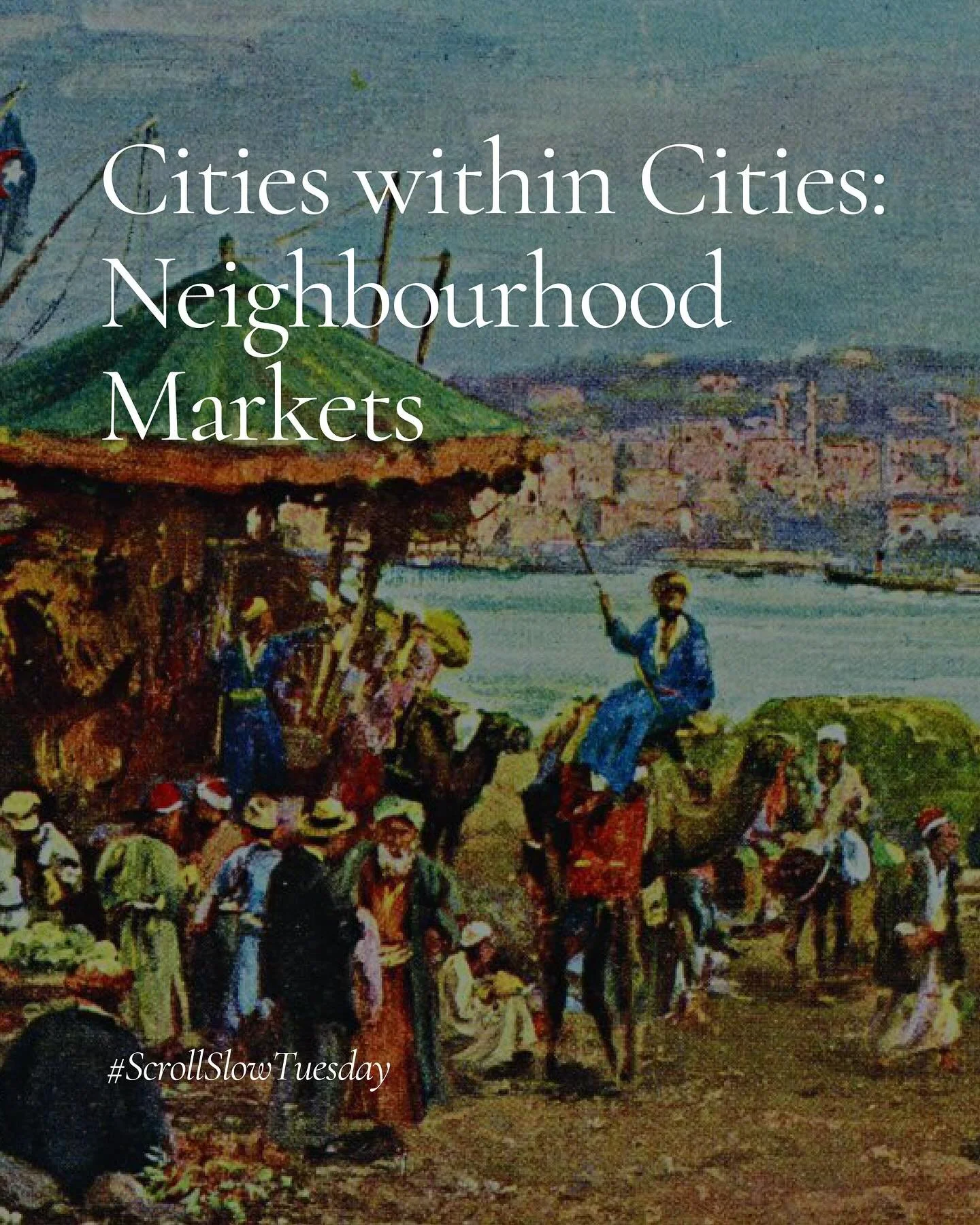 This week&rsquo;s #scrollslowtuesday leans into the shared routines of city life &mdash; the ones that ground us without us even noticing: Neighbourhood Markets&hellip; 

You might go for a bunch of parsley and stay for the conversation &mdash; and i