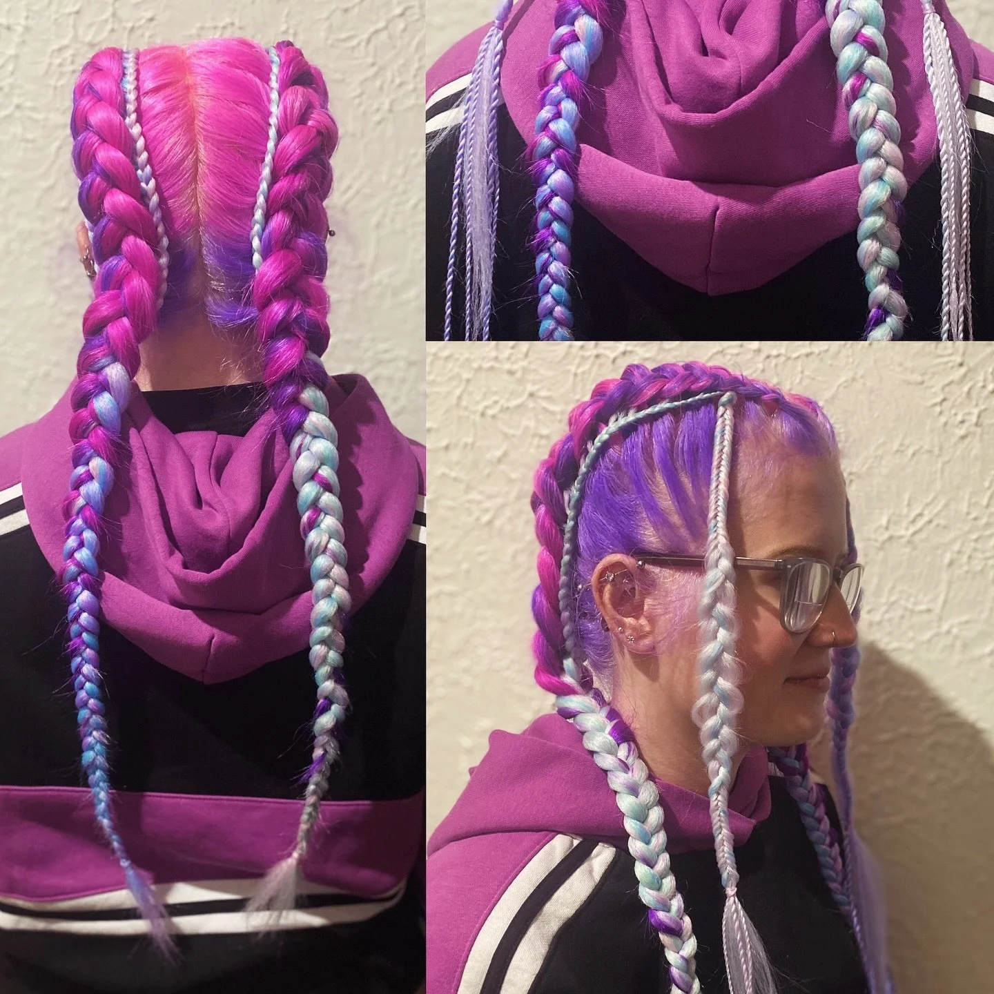 Braid up vibes 🤗💖

#braidstyles #dutchbraids #funhair #pastleprincess