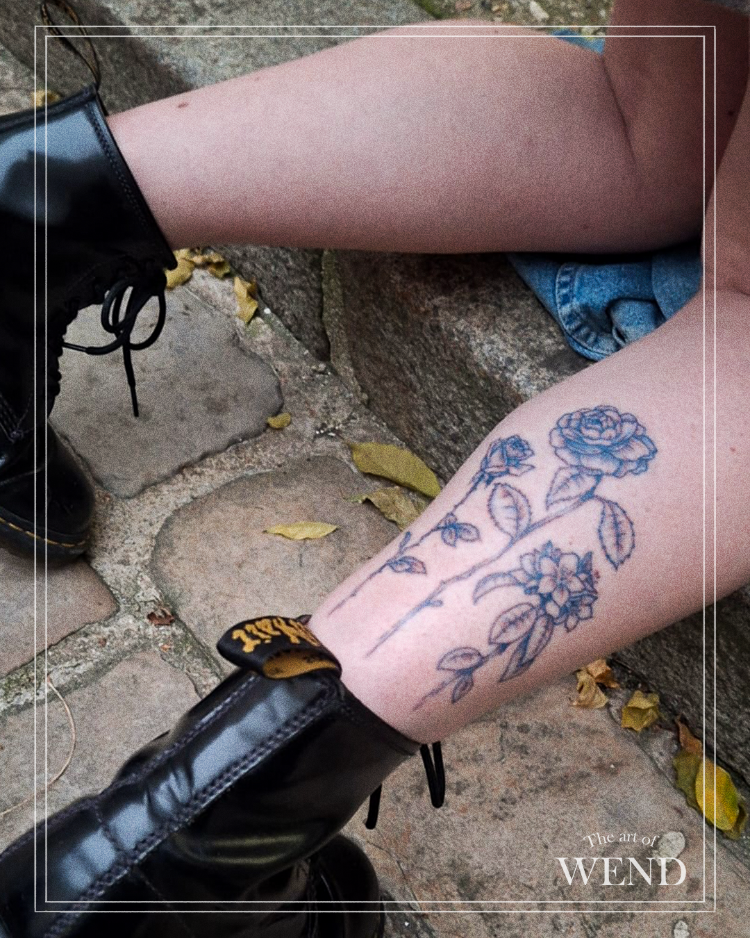 tatouage illustratif-fleurs bleues-wend-paris .png