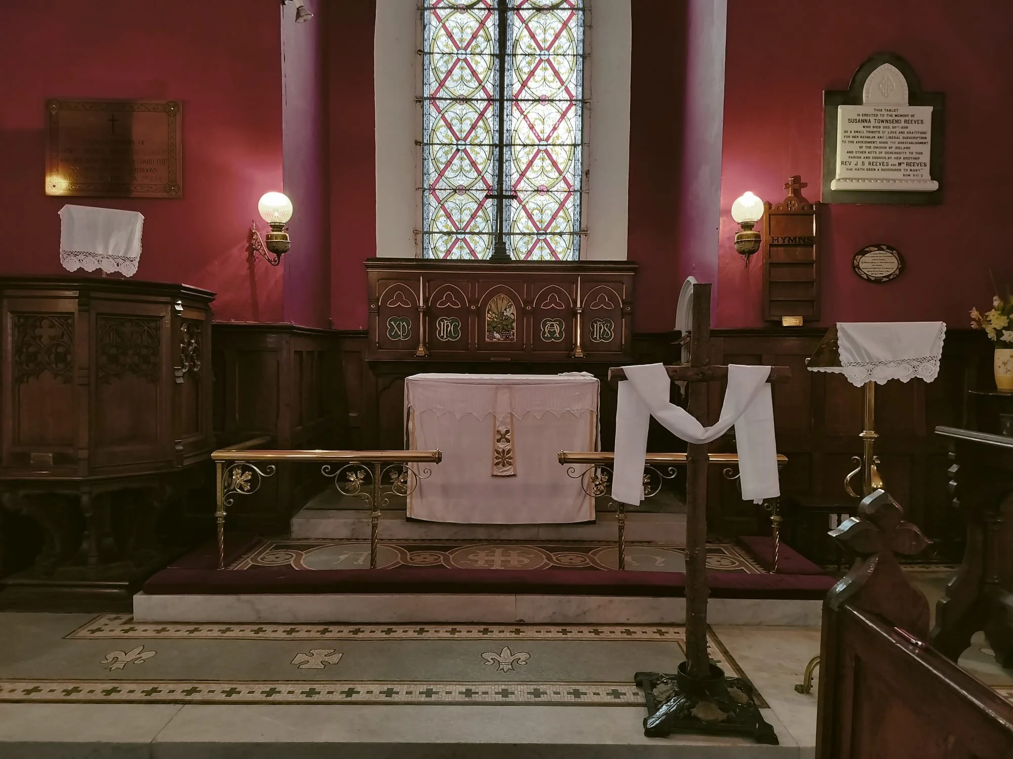 Holy Week and April services