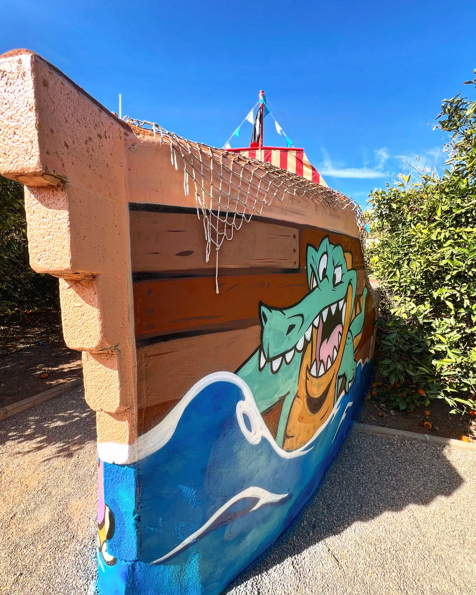 Barco pirata para excursiones