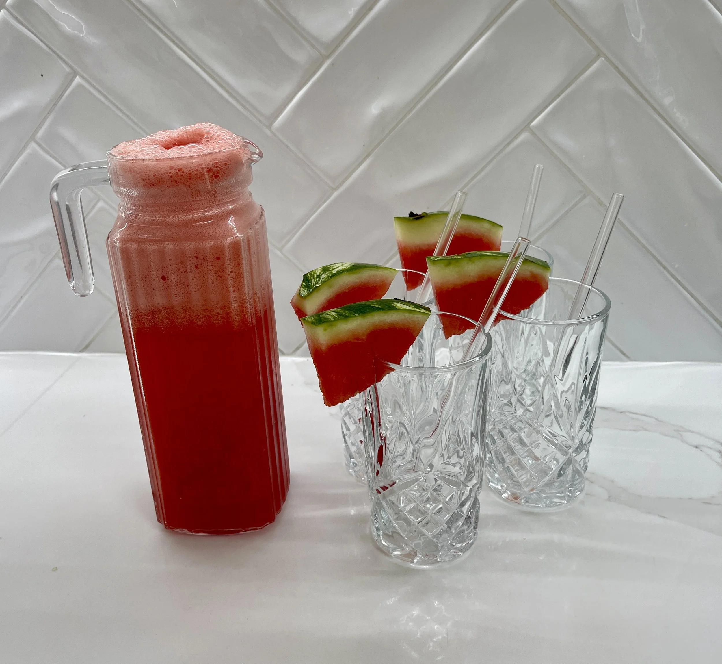 Watermelon Fizz/Gin Fizz