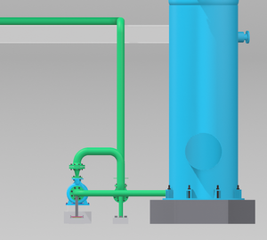 Pump Discharge Piping — Piping Stress