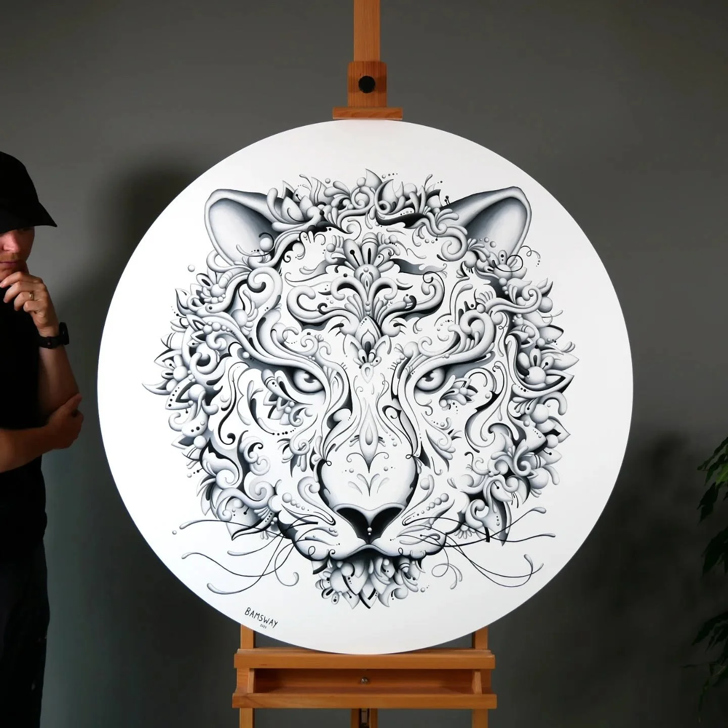 After weeks of dedication, I am proud to present my latest artwork: &lsquo;Emerging Goddess&rsquo; 🐯

✨ 𝒯𝒽ℯ 𝓉𝒾ℊℯ𝓇 𝓇ℴ𝓈ℯ 𝒻𝓇ℴ𝓂 𝒶𝓃 𝓊𝓃𝓈ℯℯ𝓃 𝒹𝒾𝓂ℯ𝓃𝓈𝒾ℴ𝓃, 𝓃ℴ𝓉 𝓉ℴ ℯ𝓍𝓅𝓁𝒶𝒾𝓃, 𝒷𝓊𝓉 𝓈𝒾𝓂𝓅𝓁𝓎 𝓉ℴ 𝒹ℯ𝒸𝓁𝒶𝓇ℯ: 𝐼 𝒶𝓂 𝒽ℯ𝓇ℯ. 𝐼
