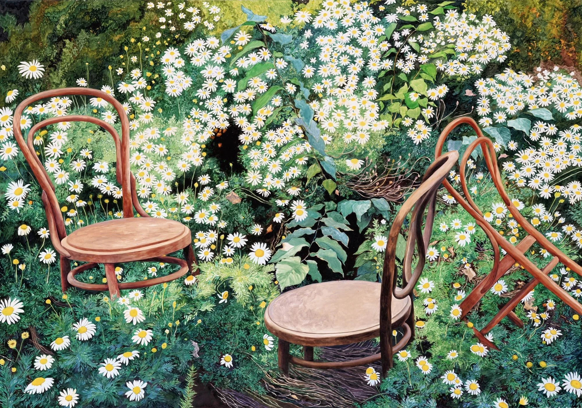 Tablecloths &amp; Chairs by Monica Rohan